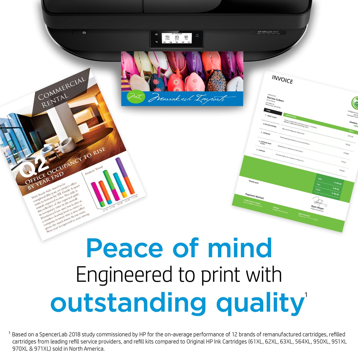 HP 61XL High-Yield Ink Cartridge for Printers