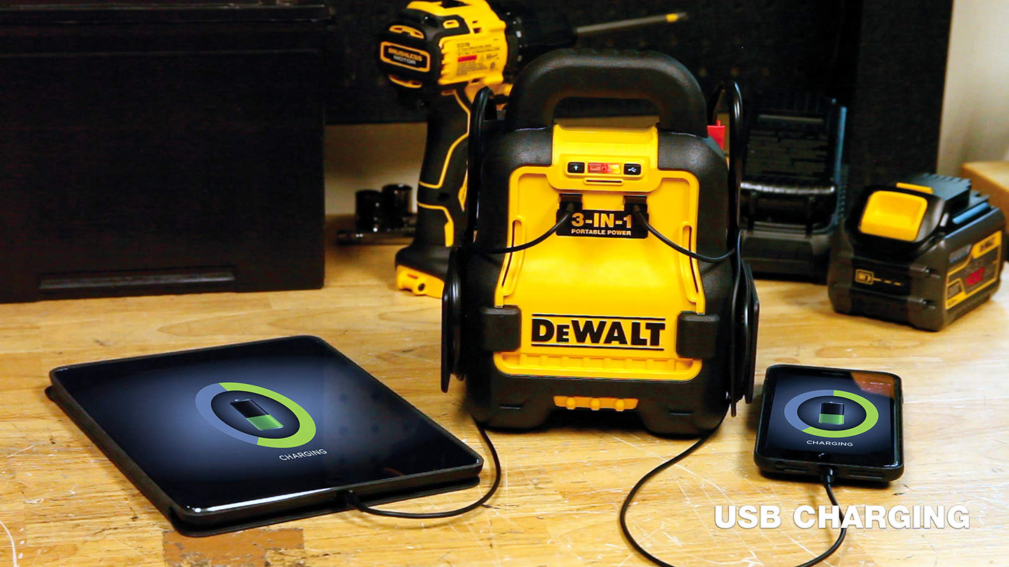 20-Volt DEWALT Jump Starter and Battery Booster