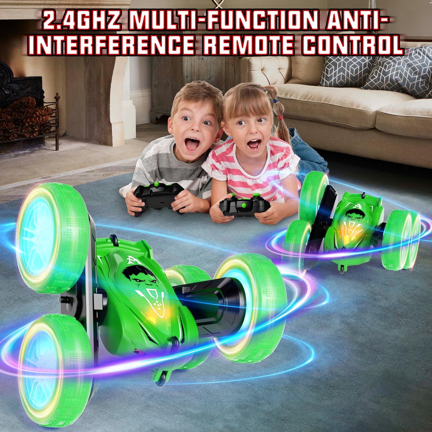 Gesture Sensor RC Stunt Car for Kids