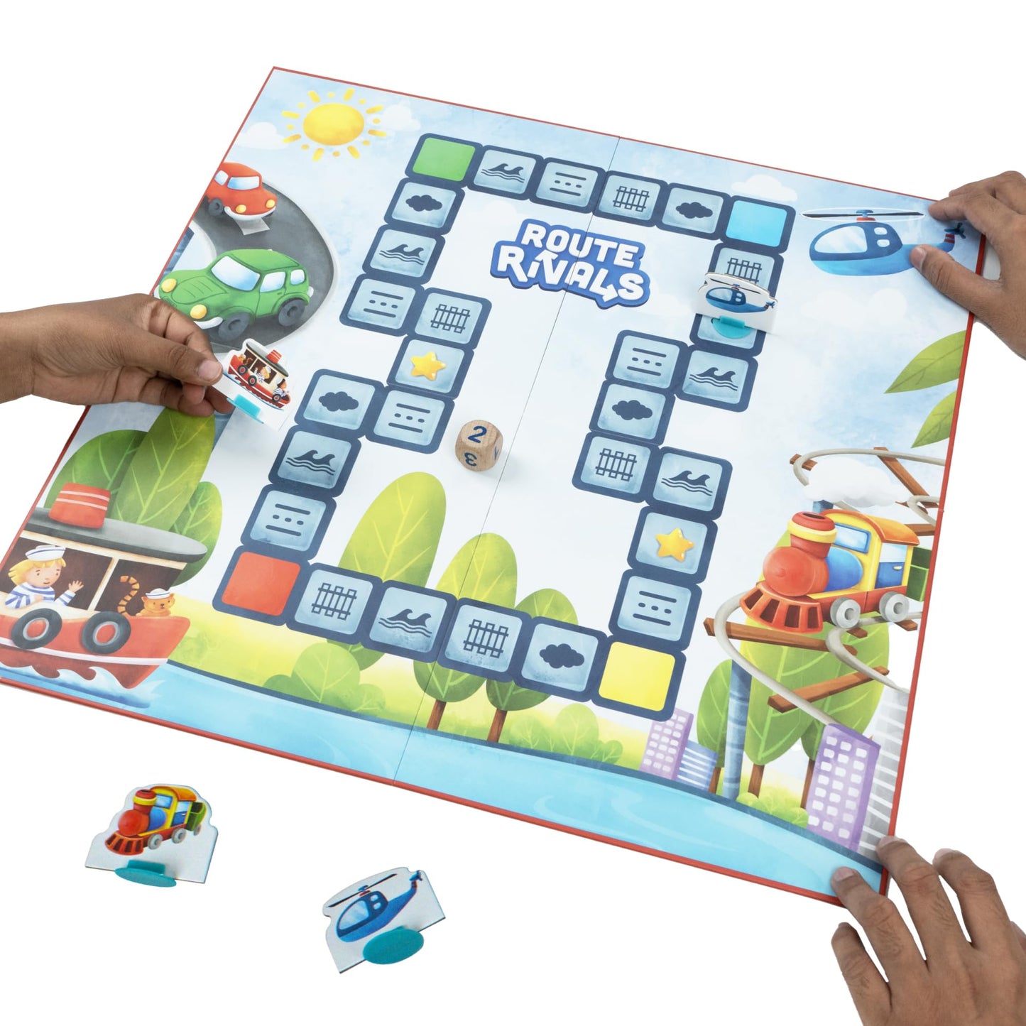 Route Rivals Board Game for Family Fun