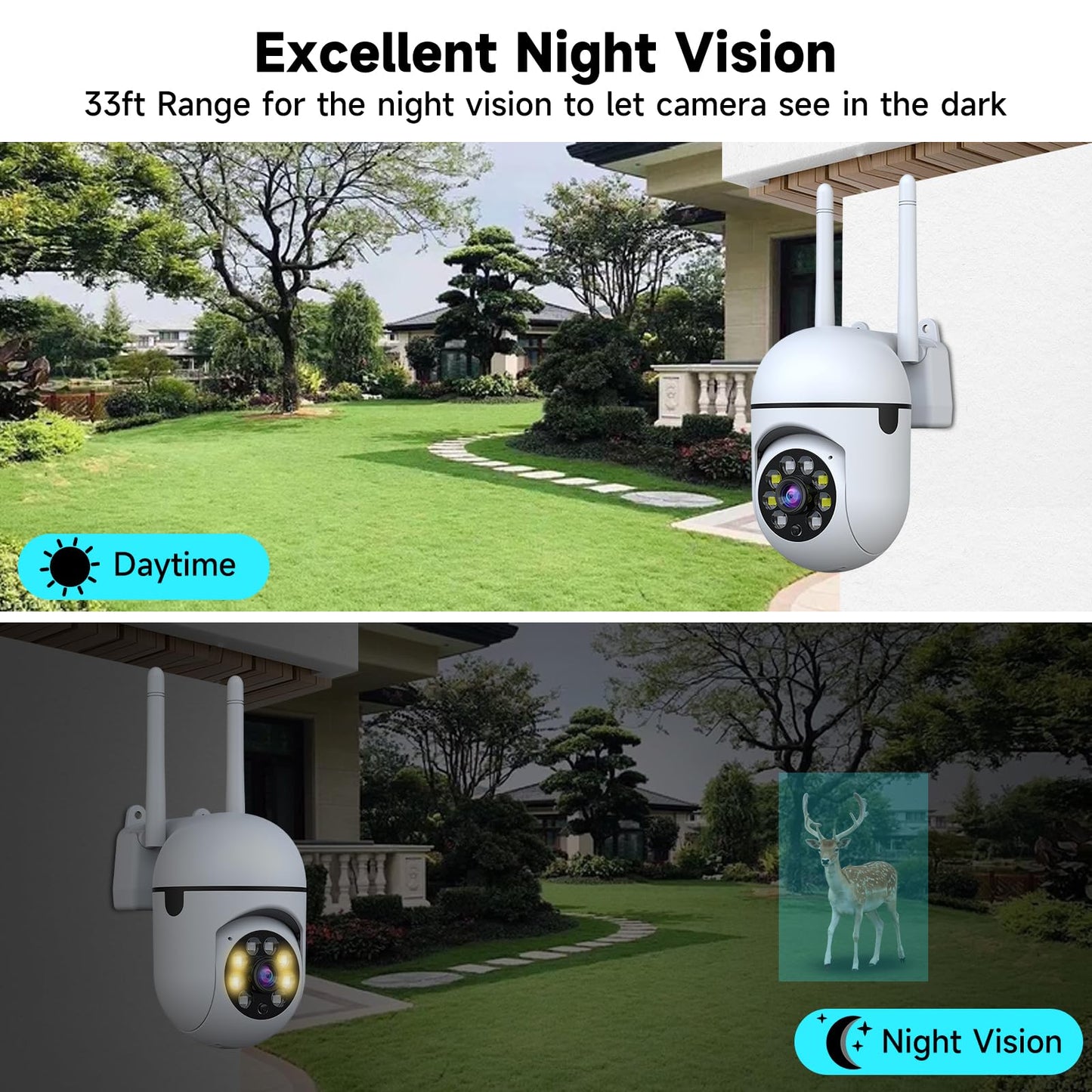 1080P JAIOTlink Outdoor Security Camera with Audio