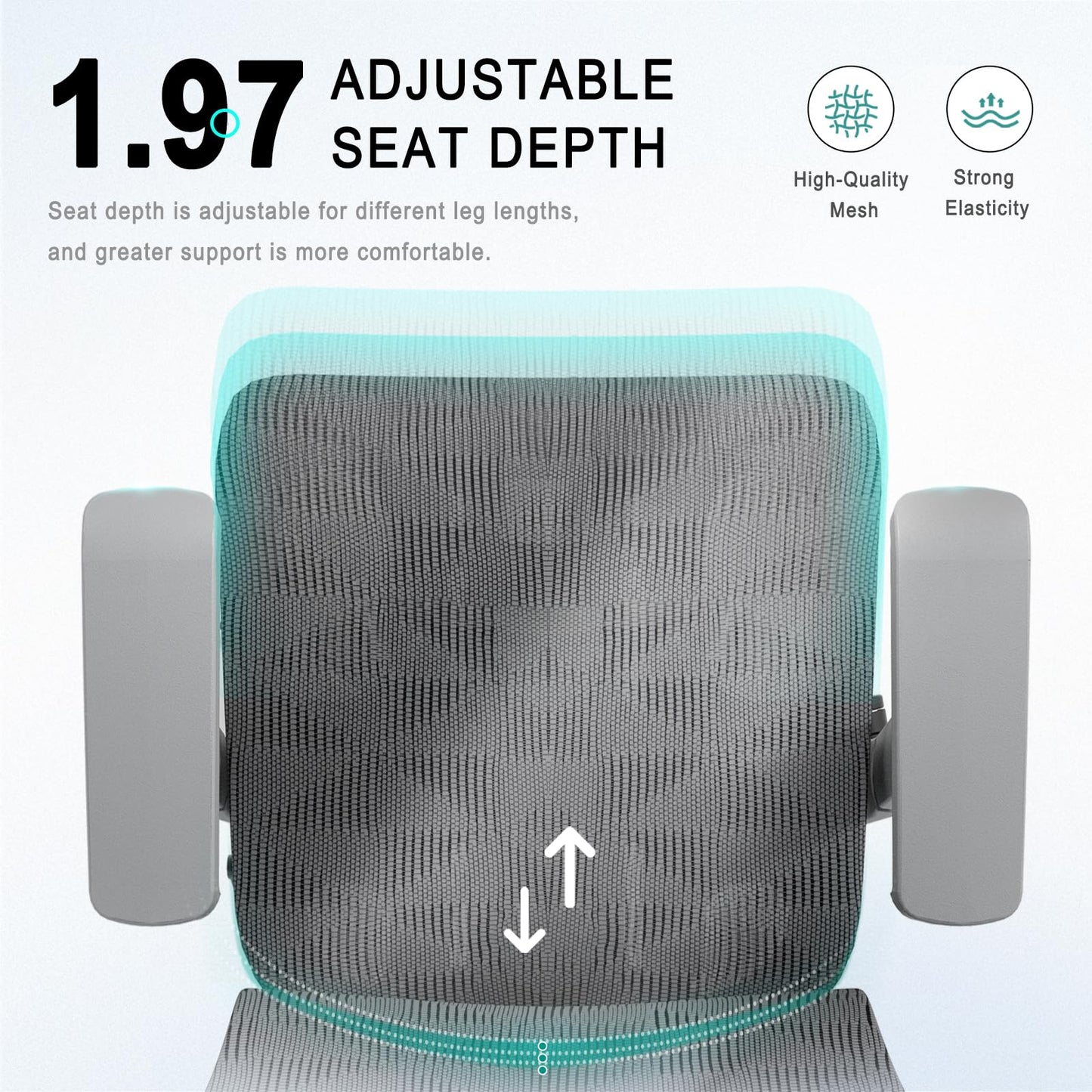 Ergonomic Big and Tall Office Chair with Support