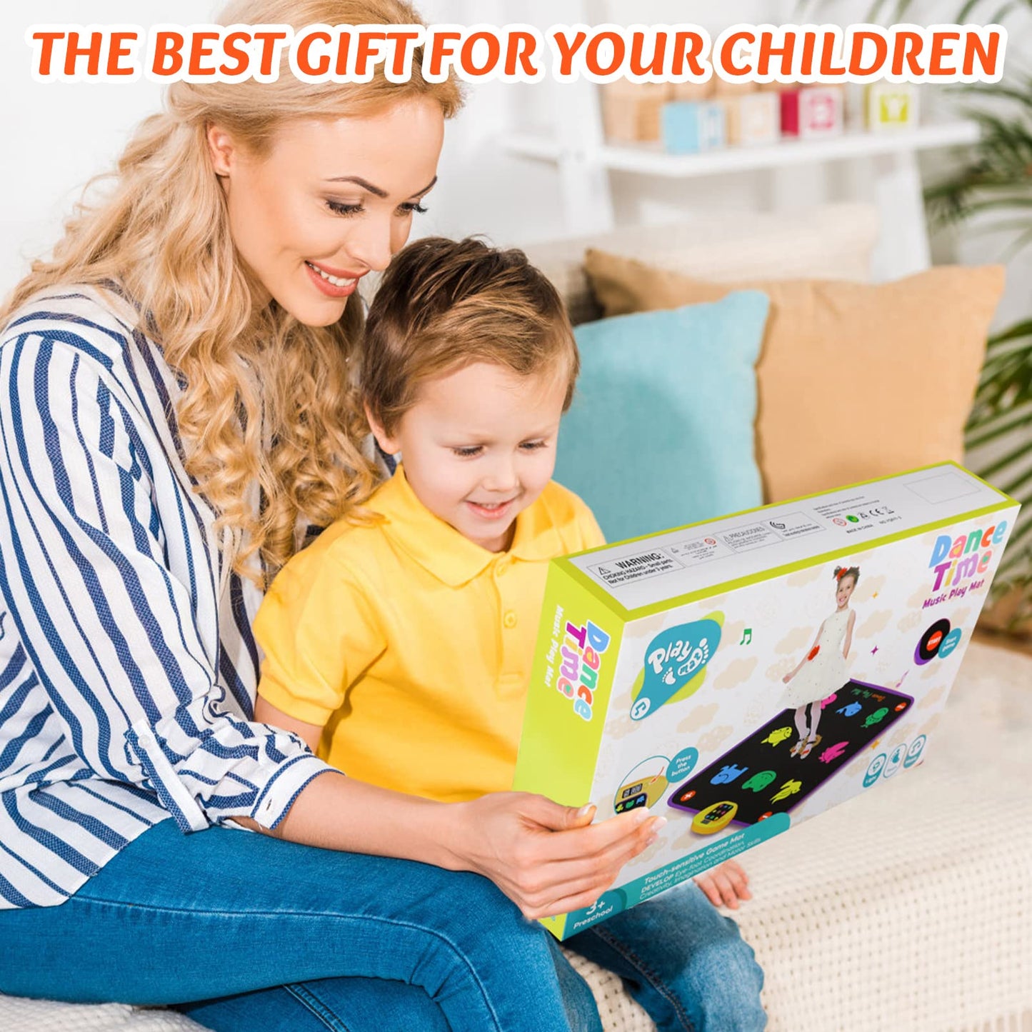 Dance Mat for Kids with Volume Control and Modes