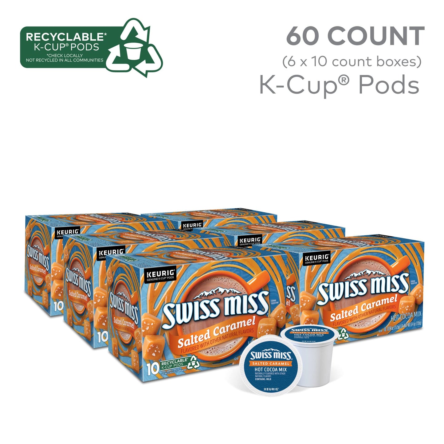 Swiss Miss Salted Caramel Hot Cocoa K-Cups