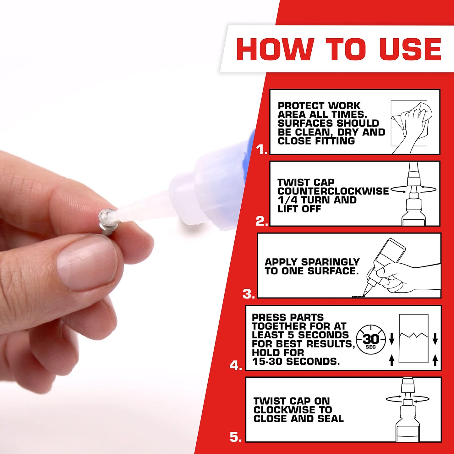 Loctite Super Glue 12 Pack - Quick Dry Adhesive