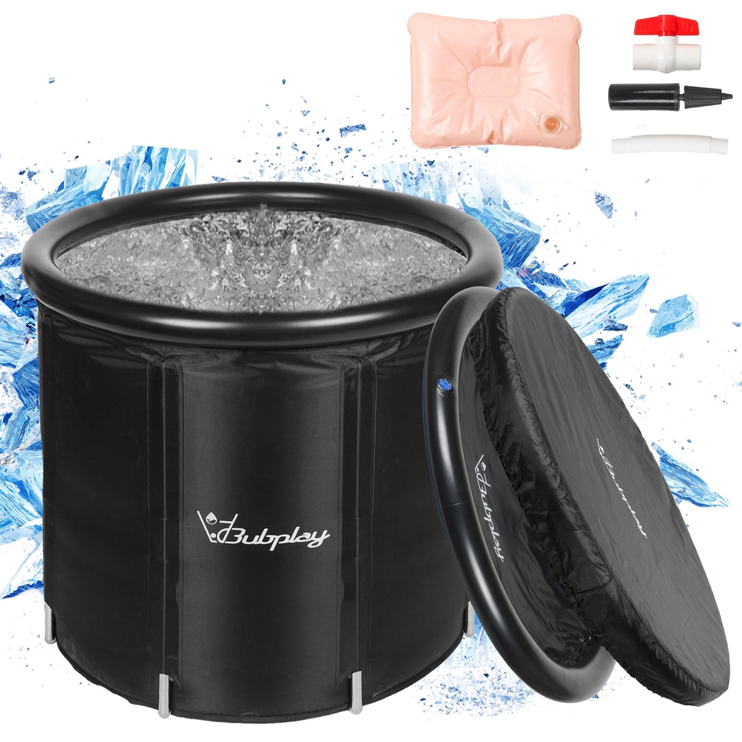 Bubplay 105 Gallon Ice Bath Tub for Recovery