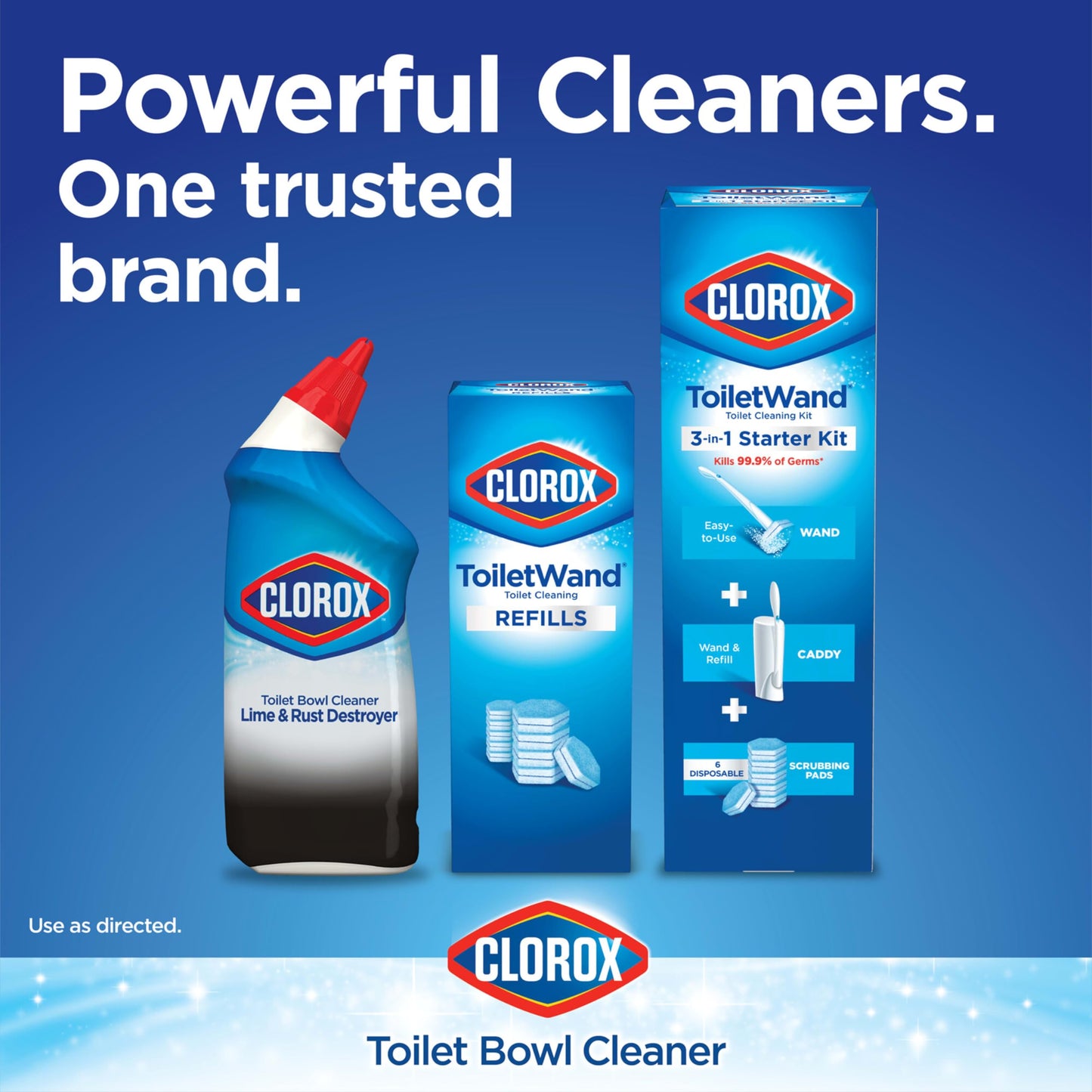 CLOROX Toilet Bowl Cleaner for Lime & Rust