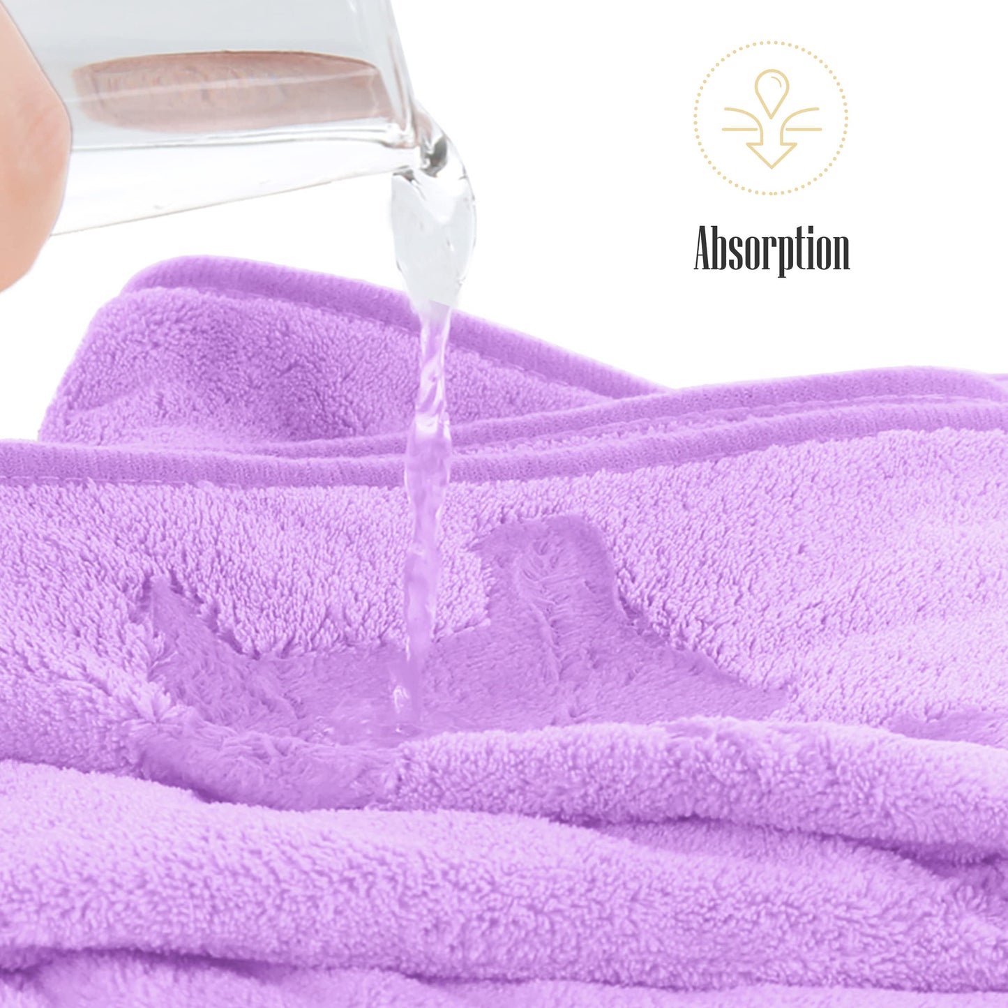3 Pack Baby Hooded Bath Towels for Infants
