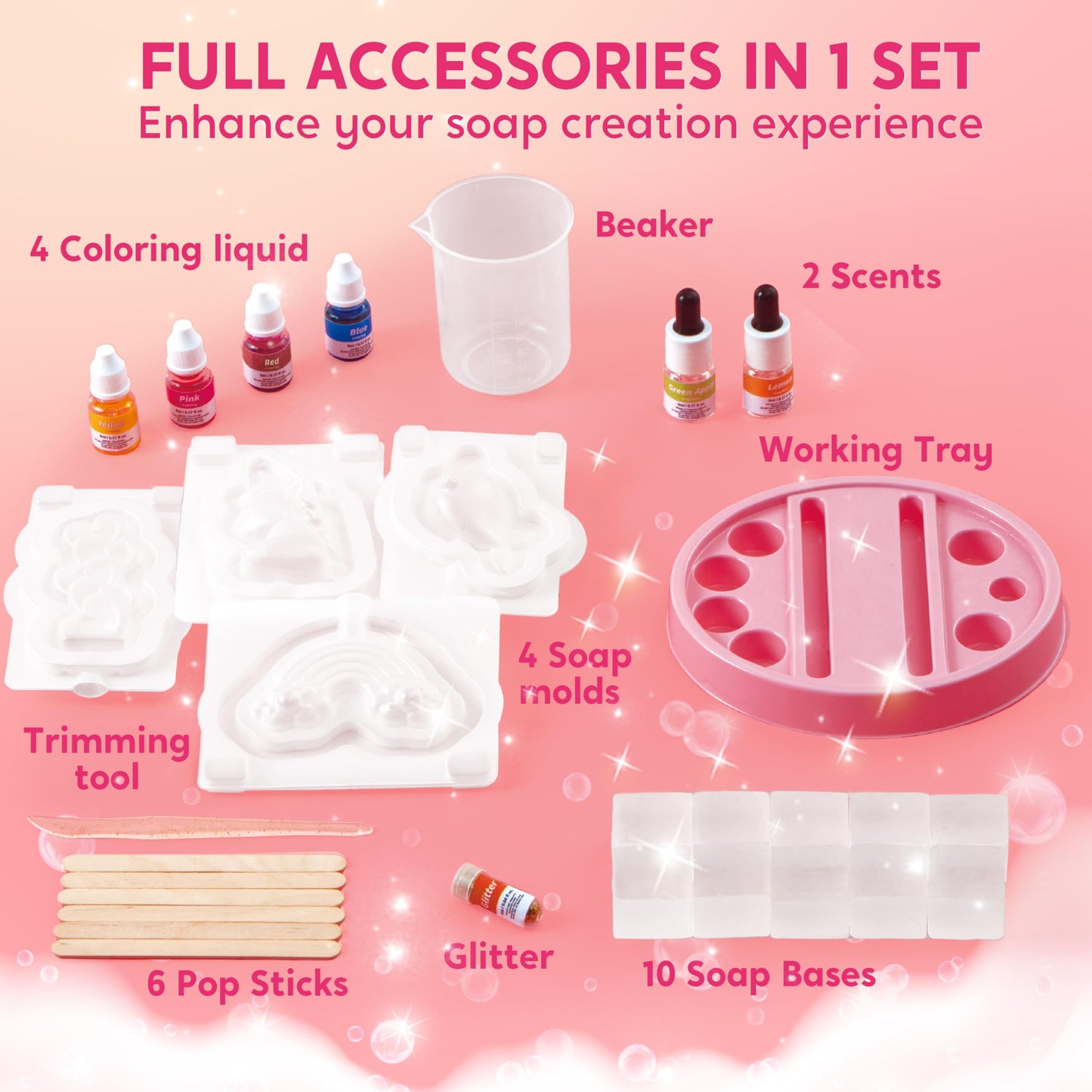 DIY Unicorn Soap Making Kit for Kids