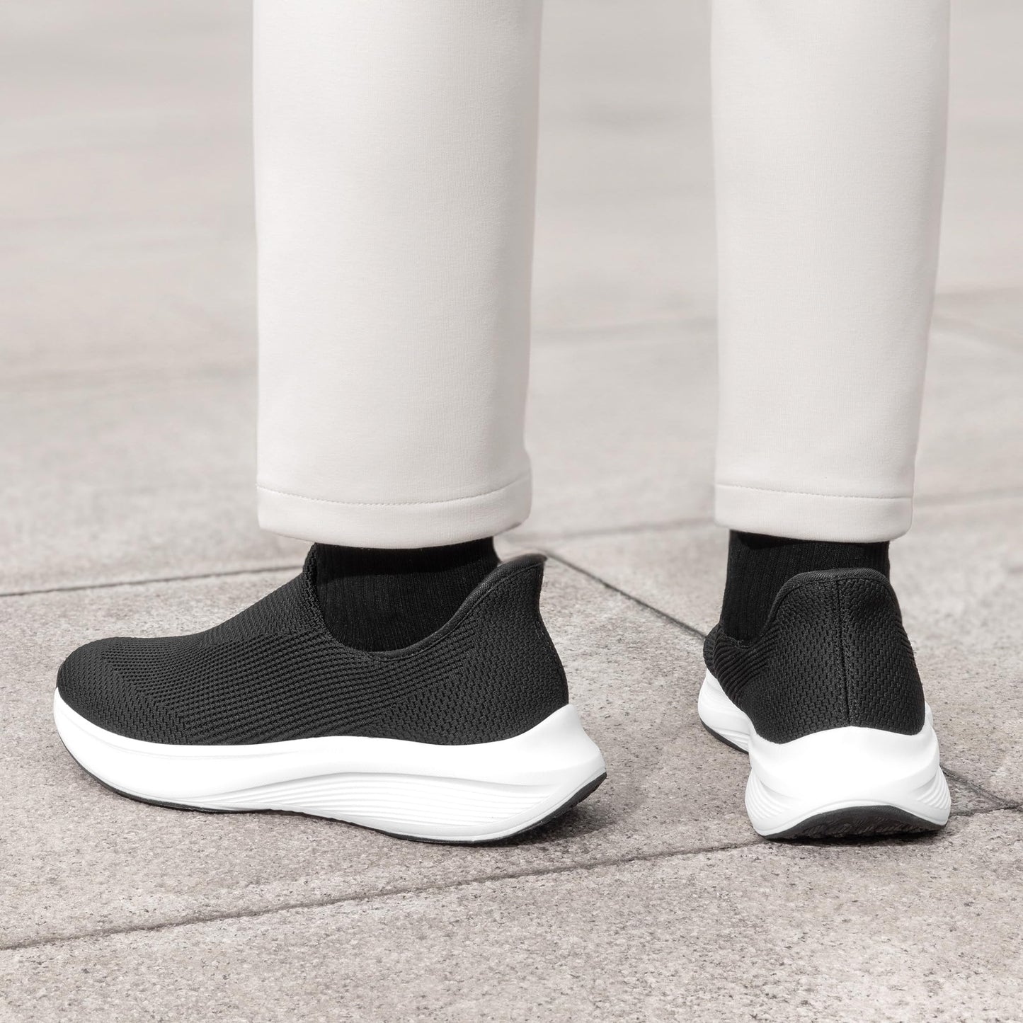 Bruno Marc Men's Slip-on Walking Sneakers