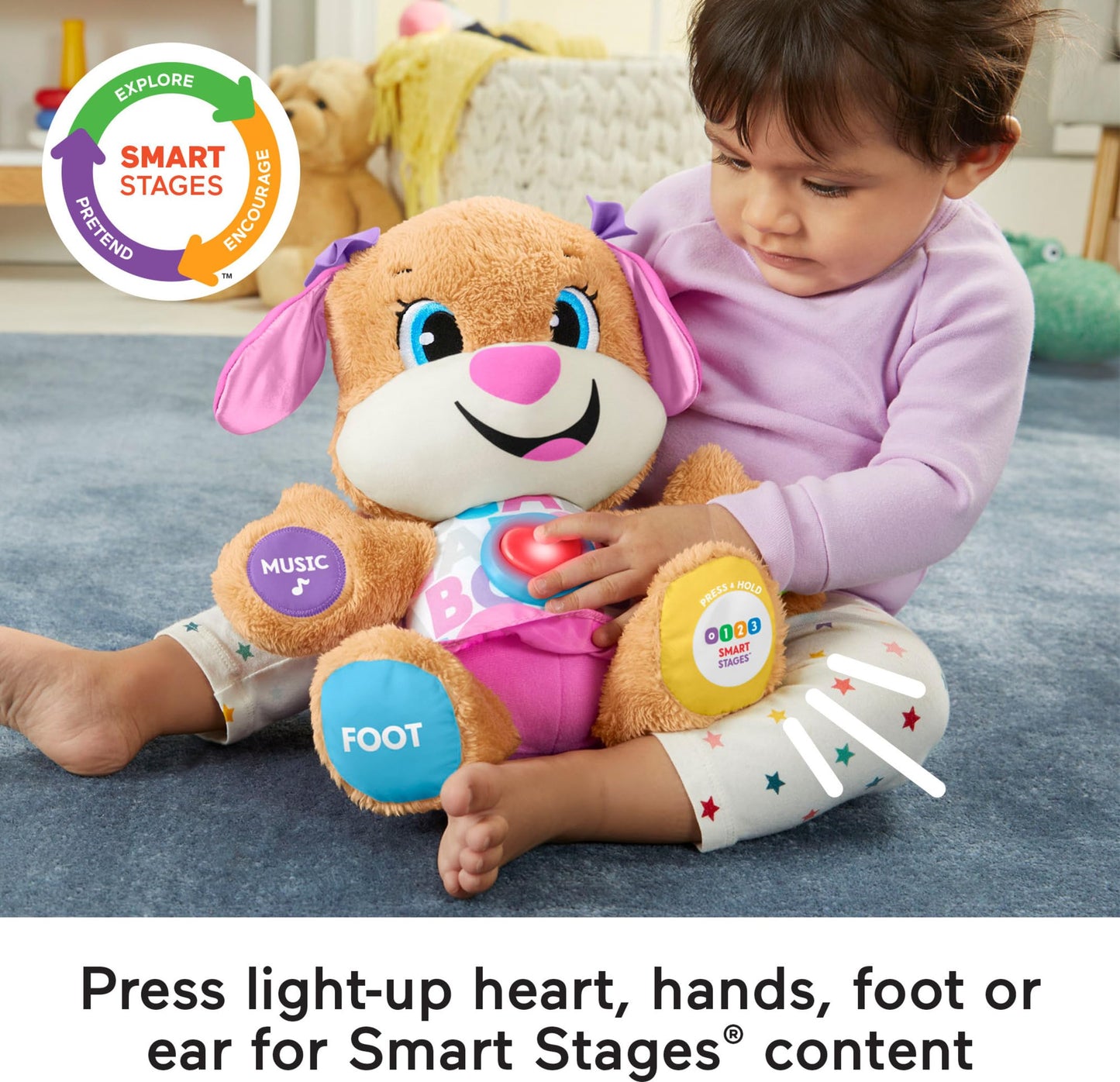 Fisher-Price Laugh & Learn Plush Musical Toy