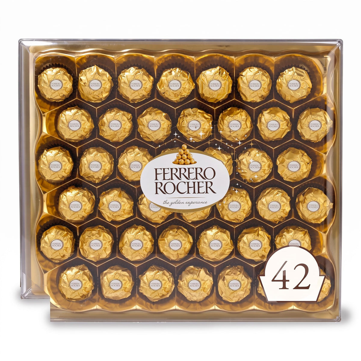 2 Pack Ferrero Rocher Hazelnut Milk Chocolate Gift Box (OU-D)