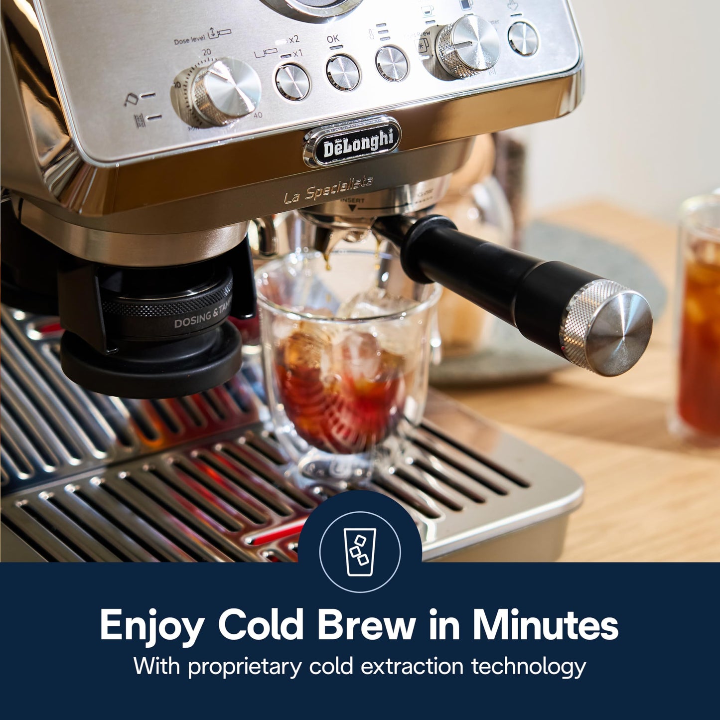 De'Longhi Espresso Machine with Grinder and Frother