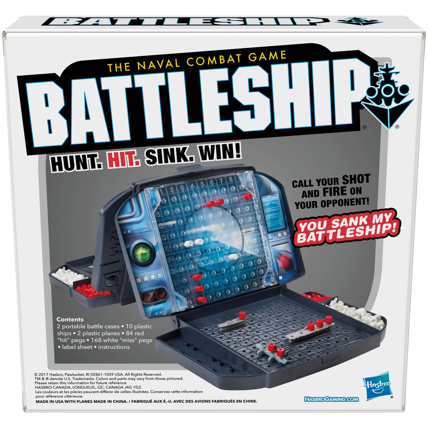 Hasbro Gaming Battleship 2-Player Strategy Board Game