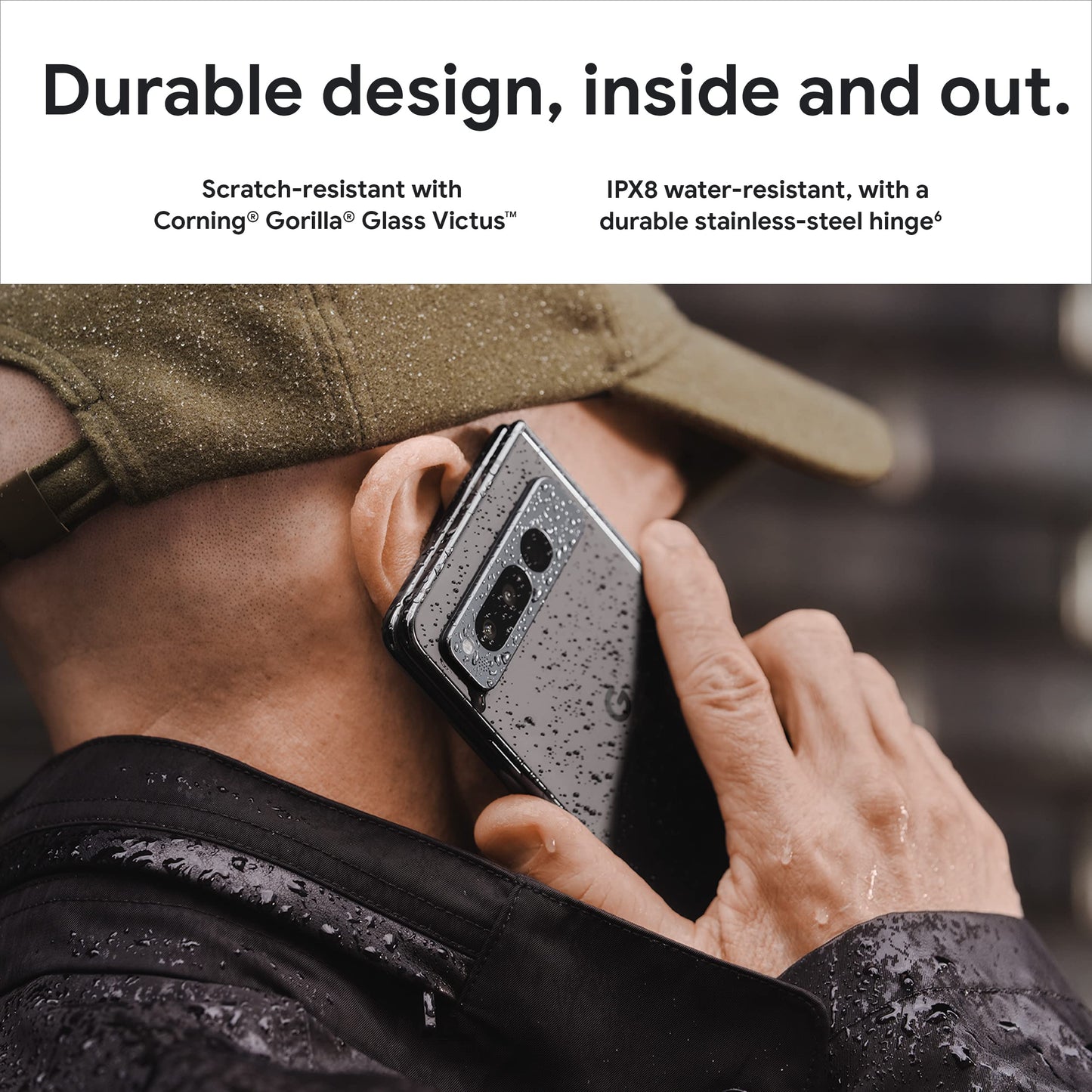 Google Pixel Fold 5G Smartphone with Telephoto Lens