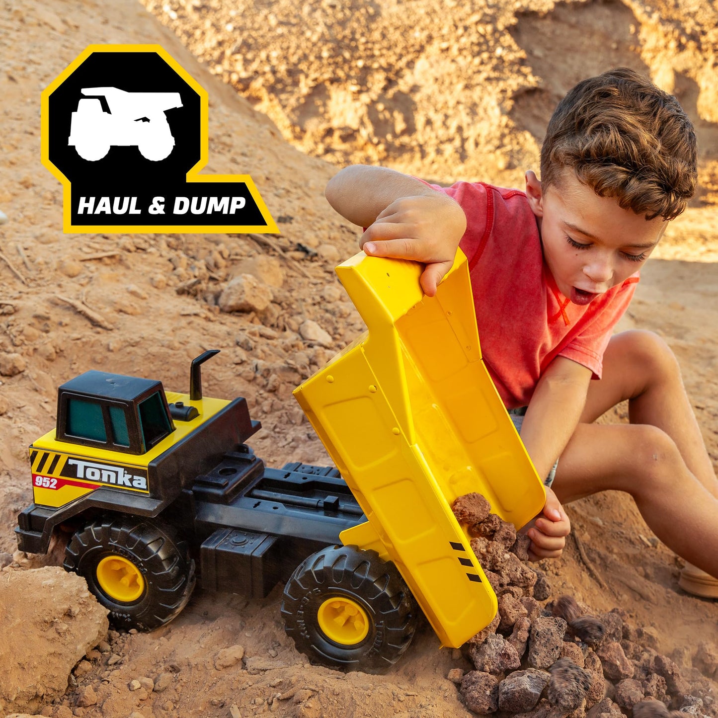 Tonka Steel Mighty Dump Truck for Kids