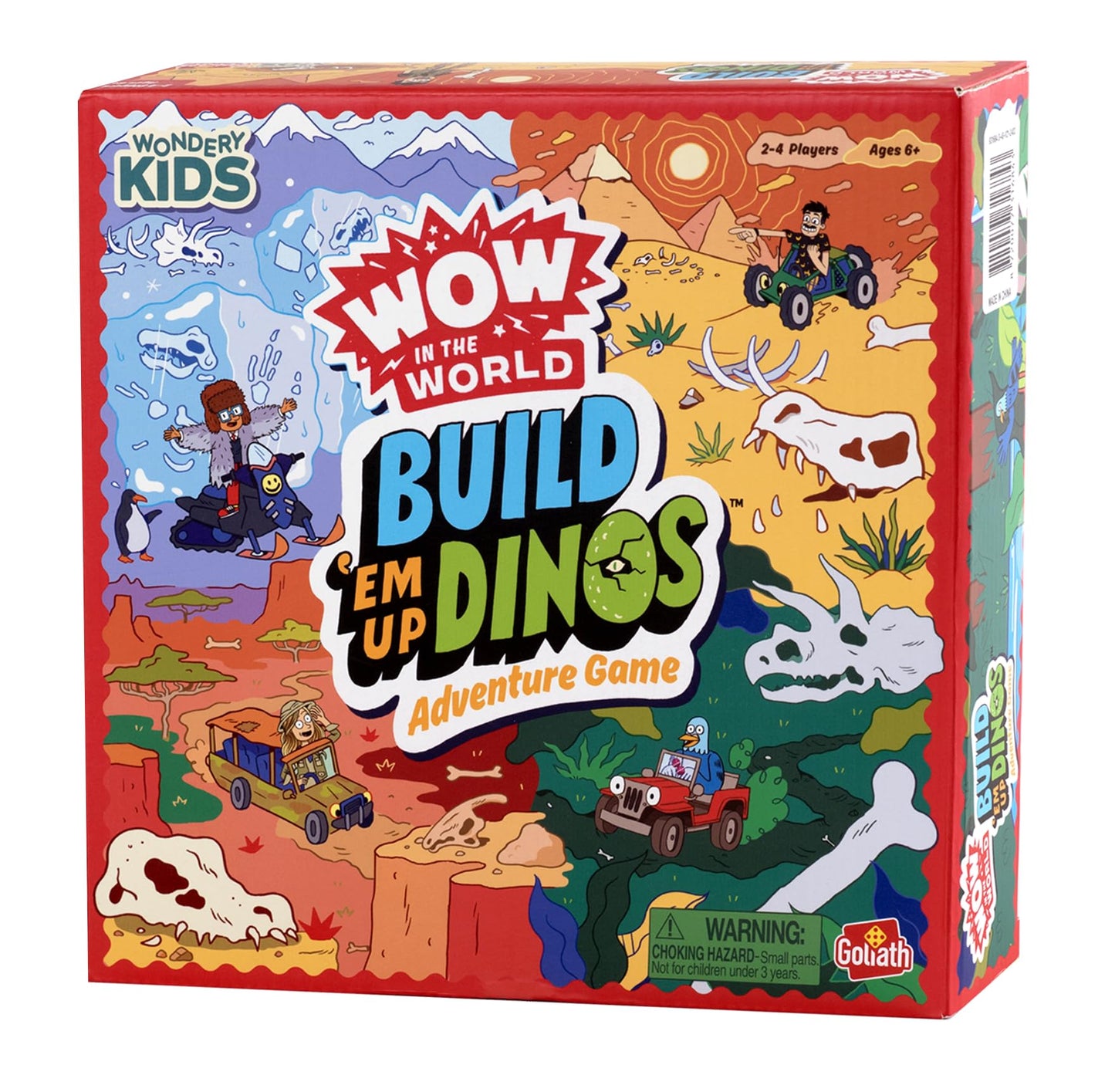 Dino Adventure Game for 2-4 Players, Ages 6+