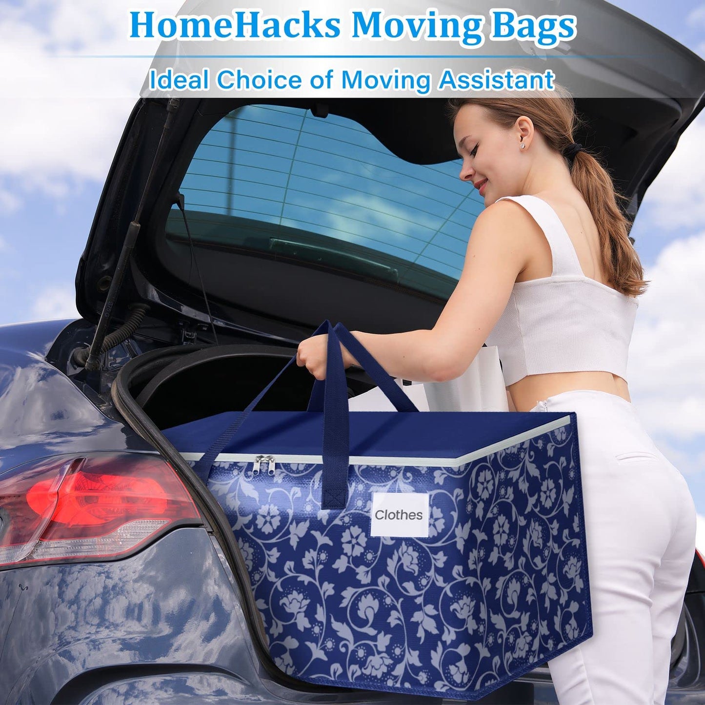 88L Heavy Duty Moving Bags 6-Pack