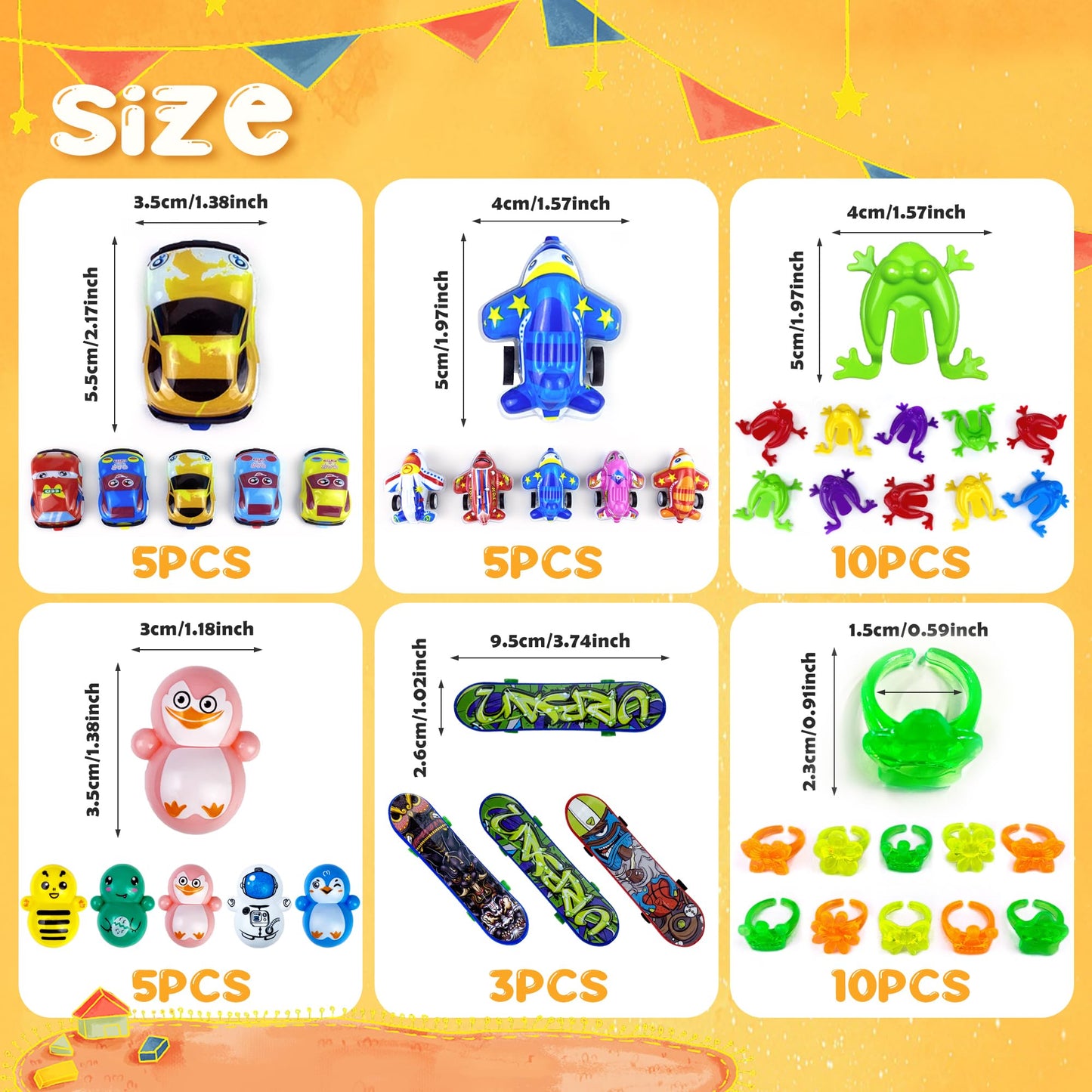 70PCS Party Favor Assortment for Kids