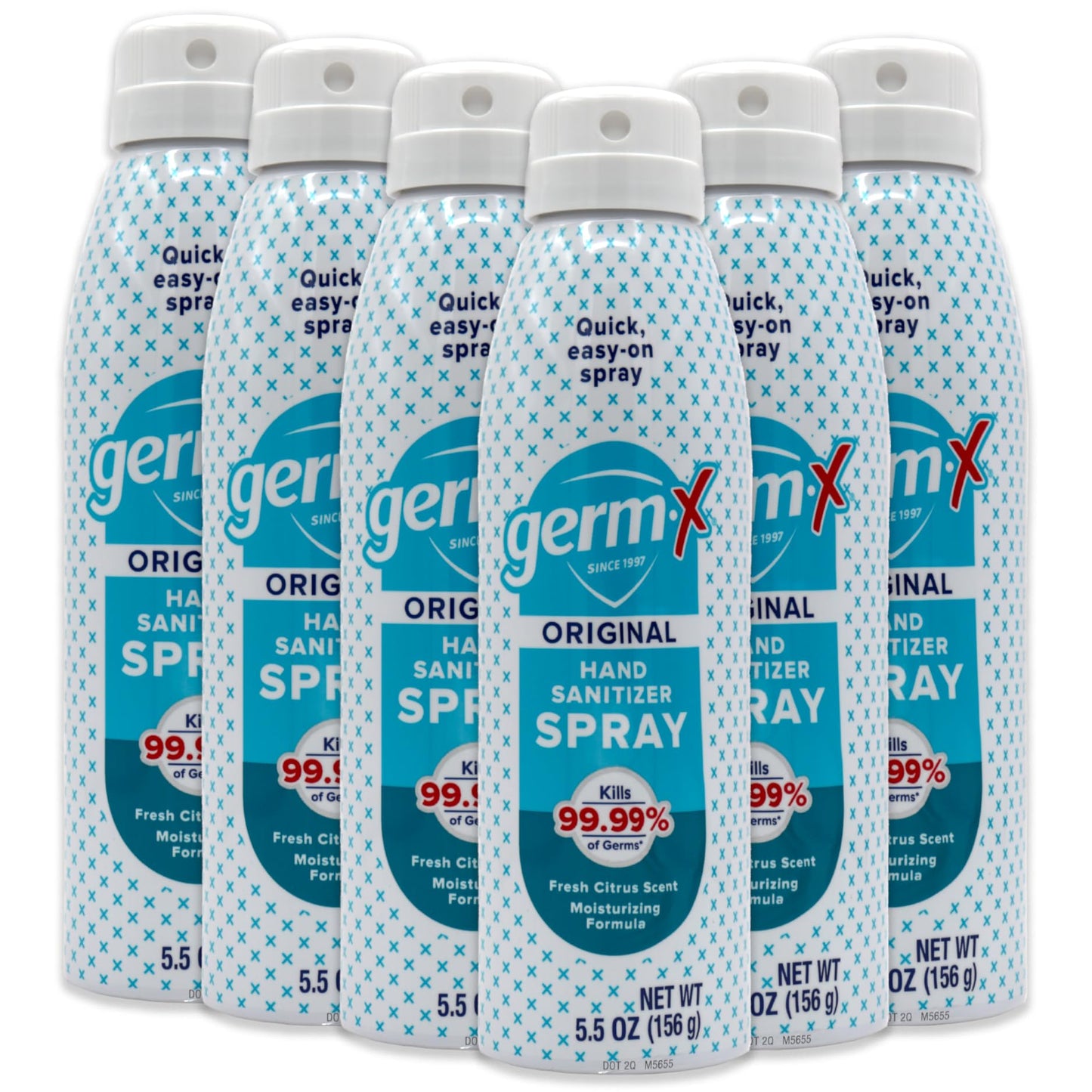 Germ-X Hand Sanitizer Spray, Moisturizing Citrus Scent