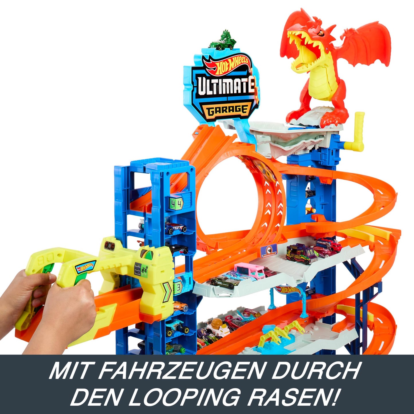 Hot Wheels Ultimate Garage Track Set with Cars