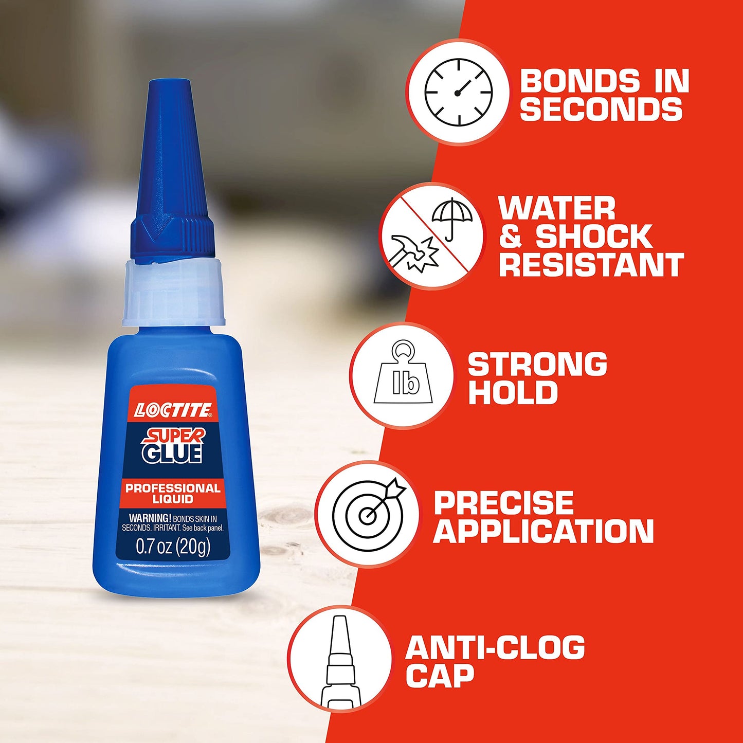 Loctite Super Glue 12 Pack - Quick Dry Adhesive