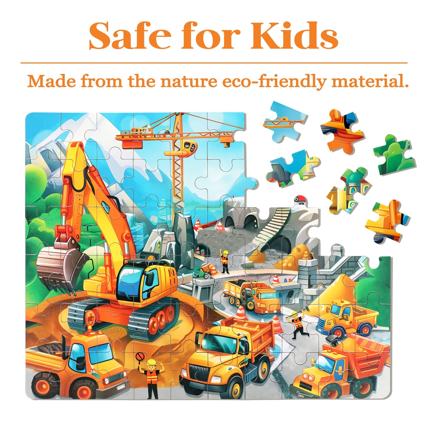 Marine Animal Jigsaw Puzzles for Kids Ages 4-8