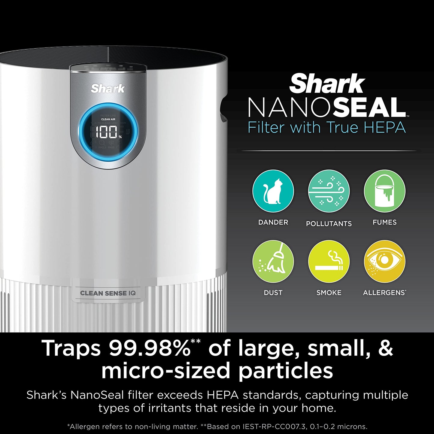 Shark Air Purifier for Large Rooms 1000 Sq Ft
