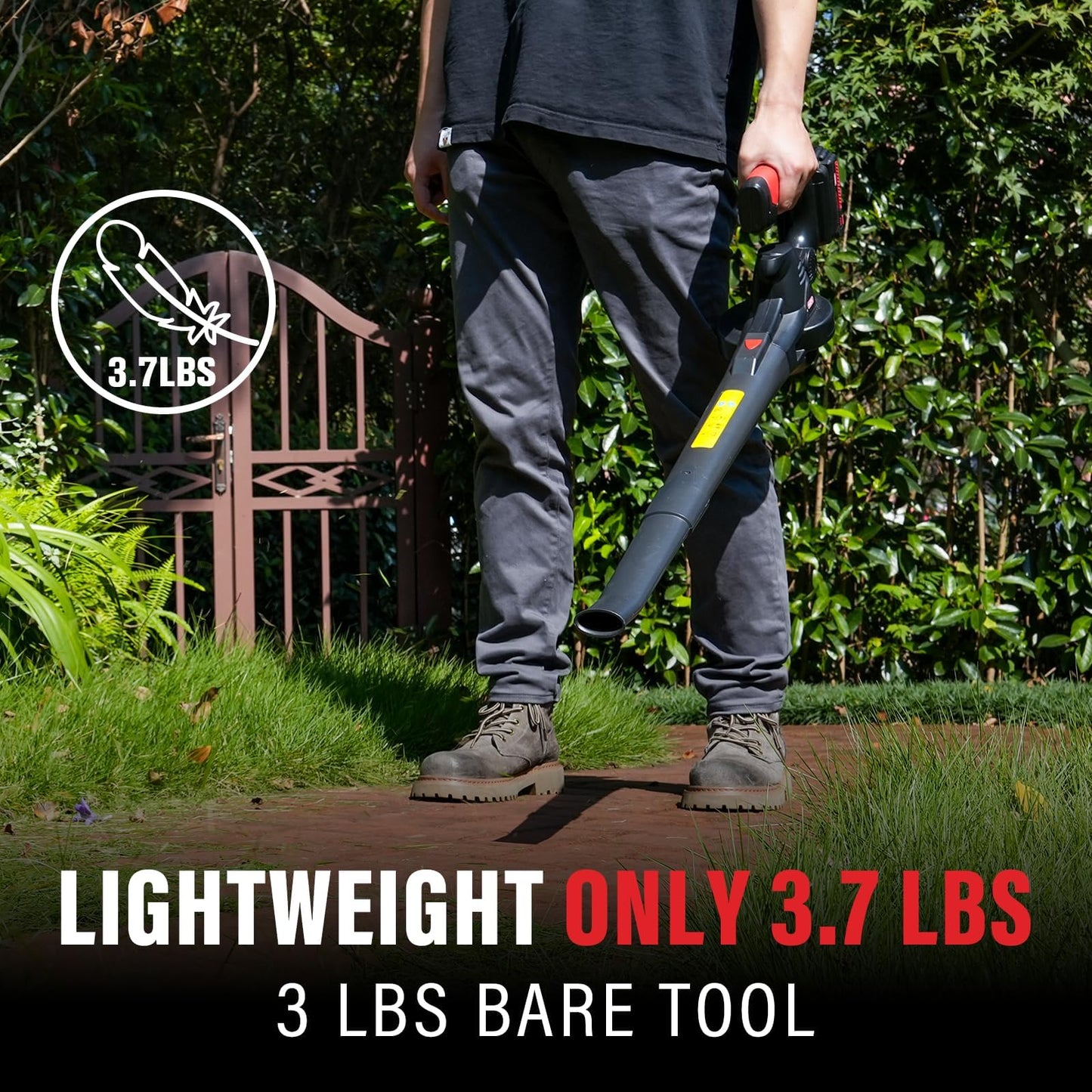 20V Cordless Leaf Blower for Lawn Care