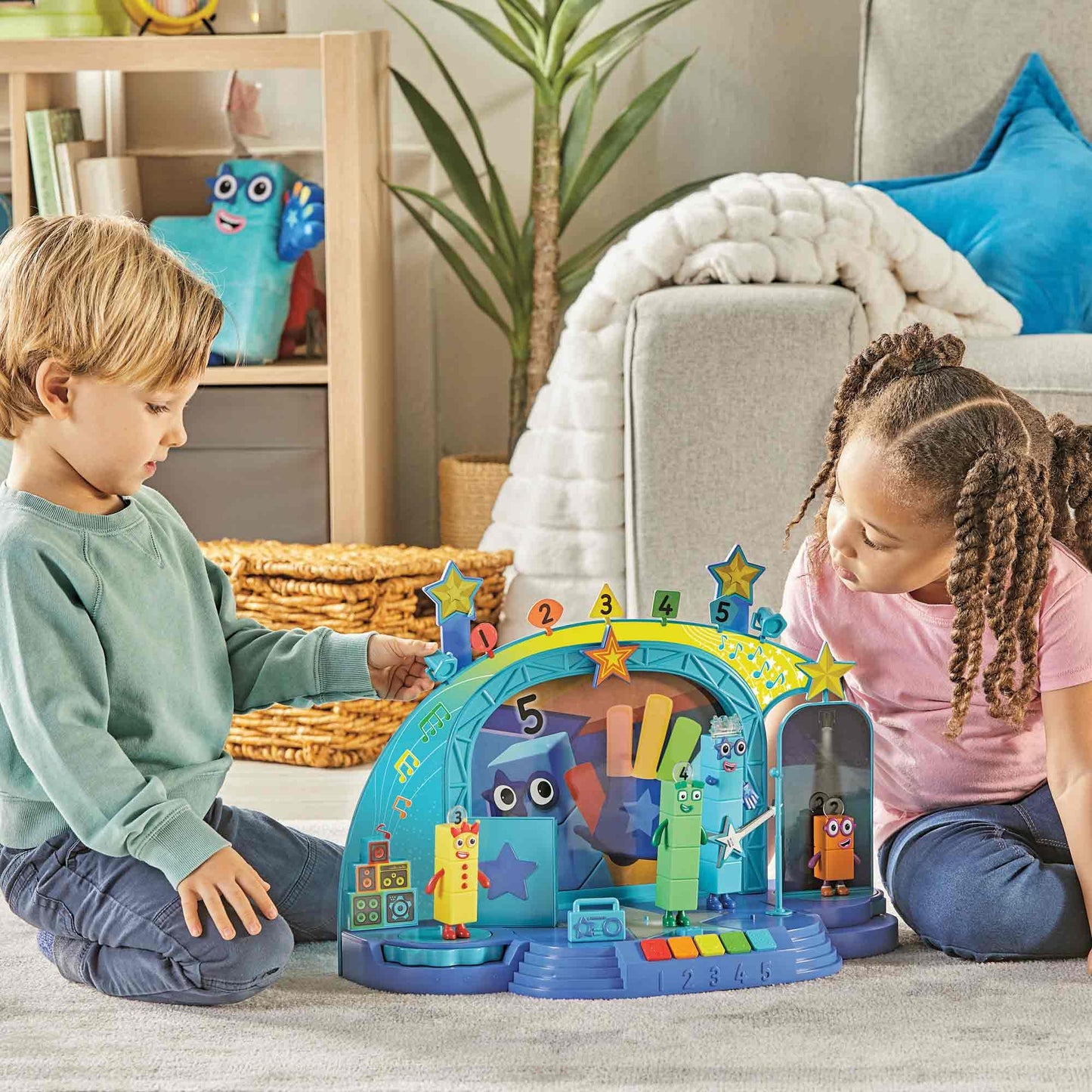 hand2mind Numberblock Five Musical Stage Toy