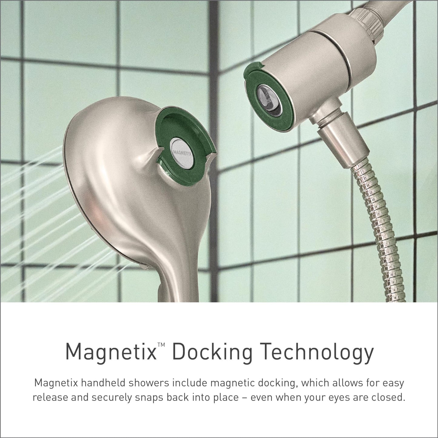 Moen Engage 3.5-Inch Handheld Showerhead with Docking