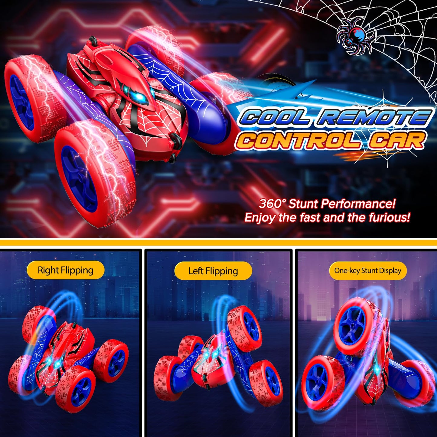 SYOKZEY 4WD RC Drift Car for Kids