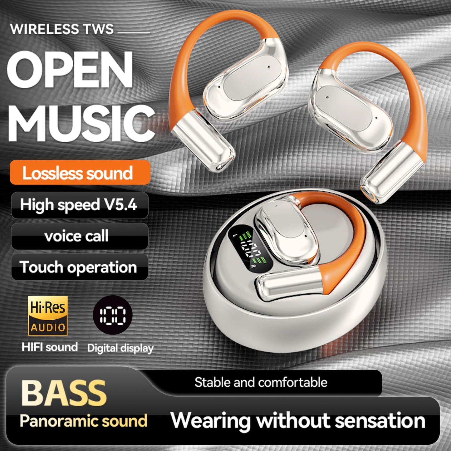 Real-Time Translation Earbuds for iOS & Android