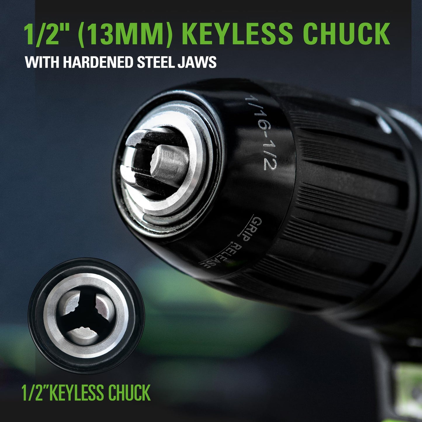 24V Brushless Drill/Driver with USB Battery