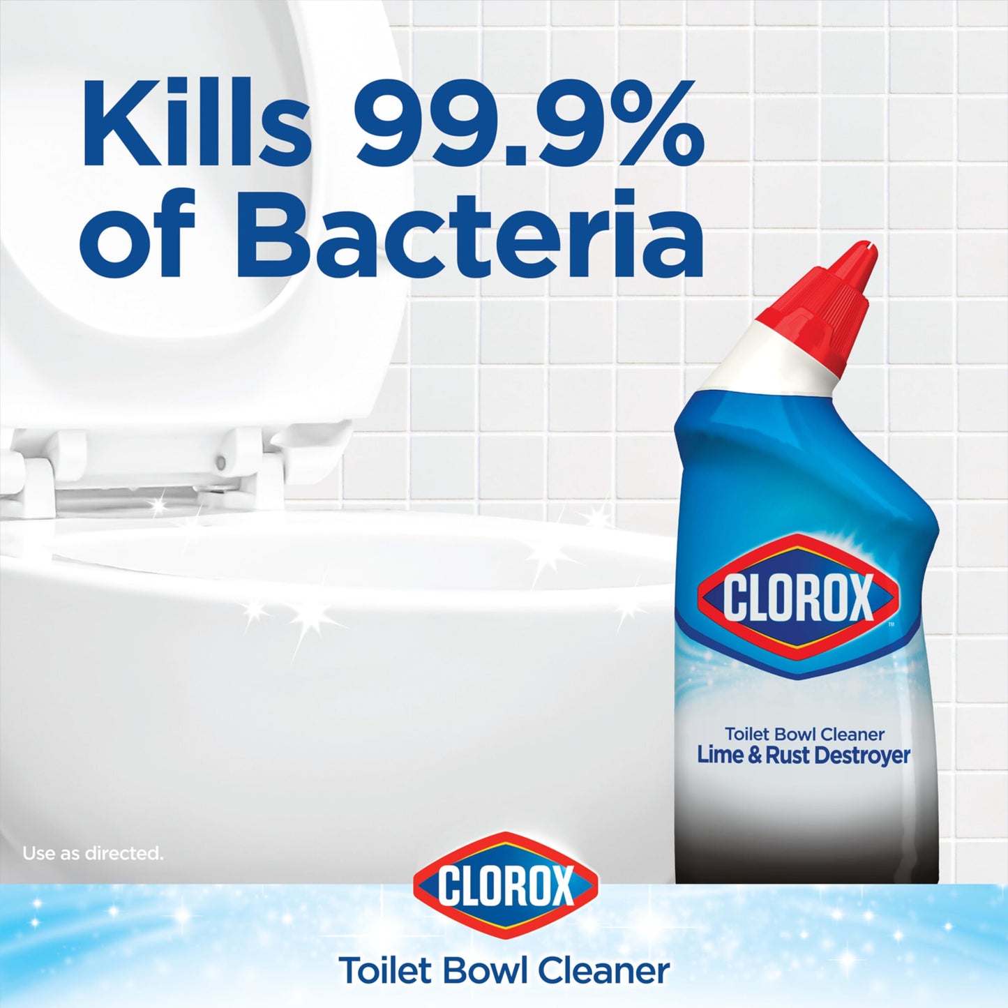 CLOROX Toilet Bowl Cleaner for Lime & Rust