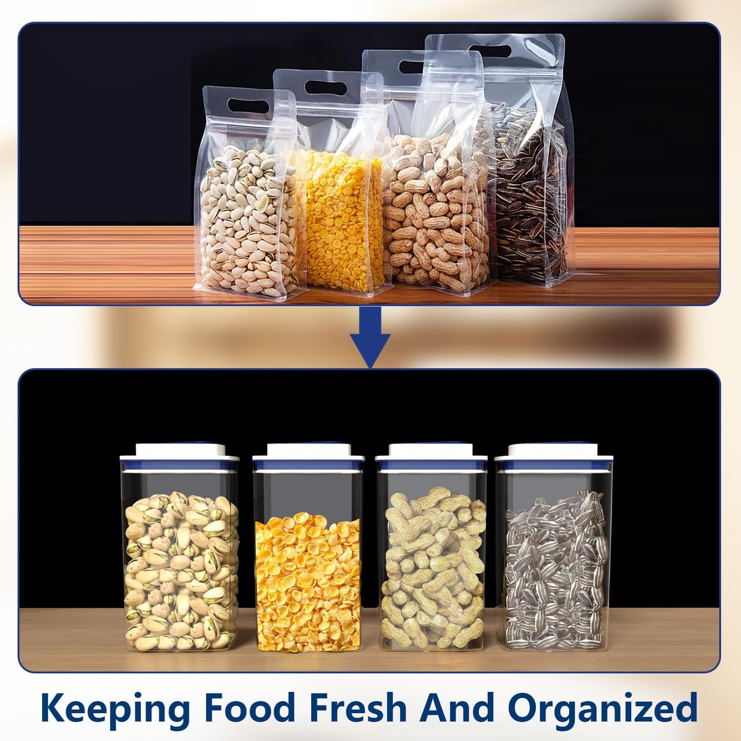 Airtight Vacuum Seal Food Storage Containers Set