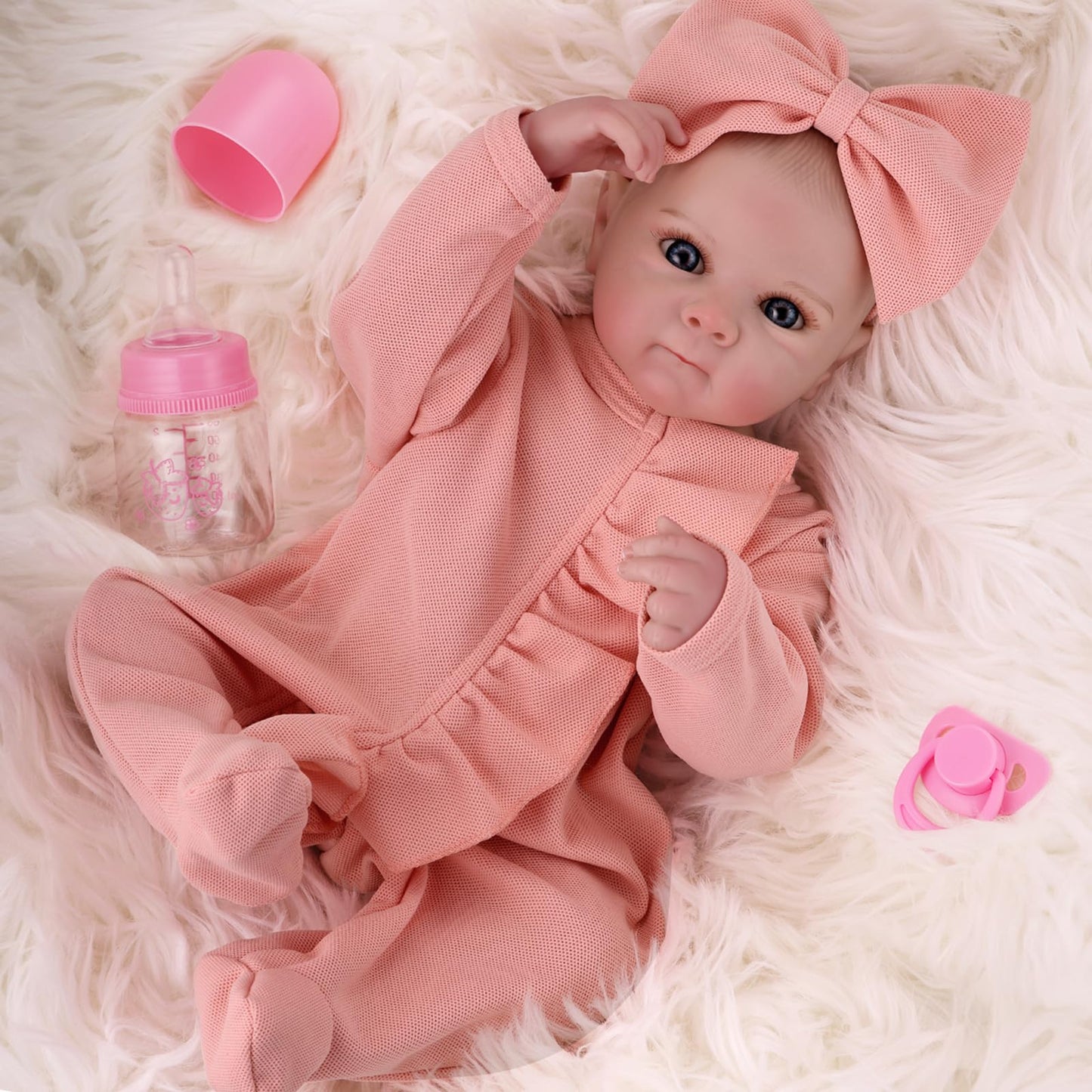 GAGAKU 18 Inch Realistic Reborn Baby Doll with Accessories