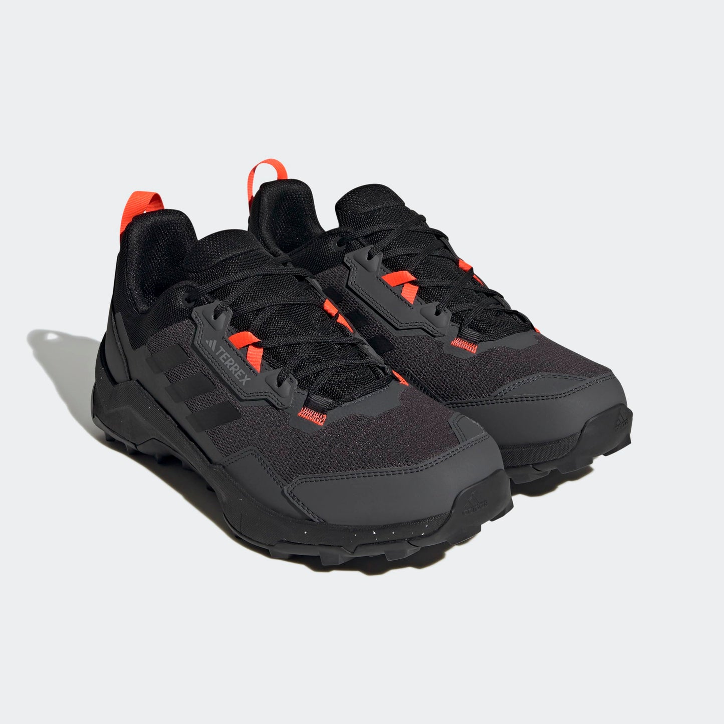 adidas Men's Terrex AX4 Hiking Sneakers, Grey/Red