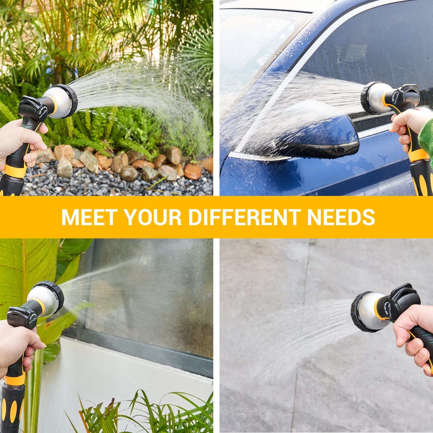 25ft Heavy Duty Kink Resistant Garden Hose