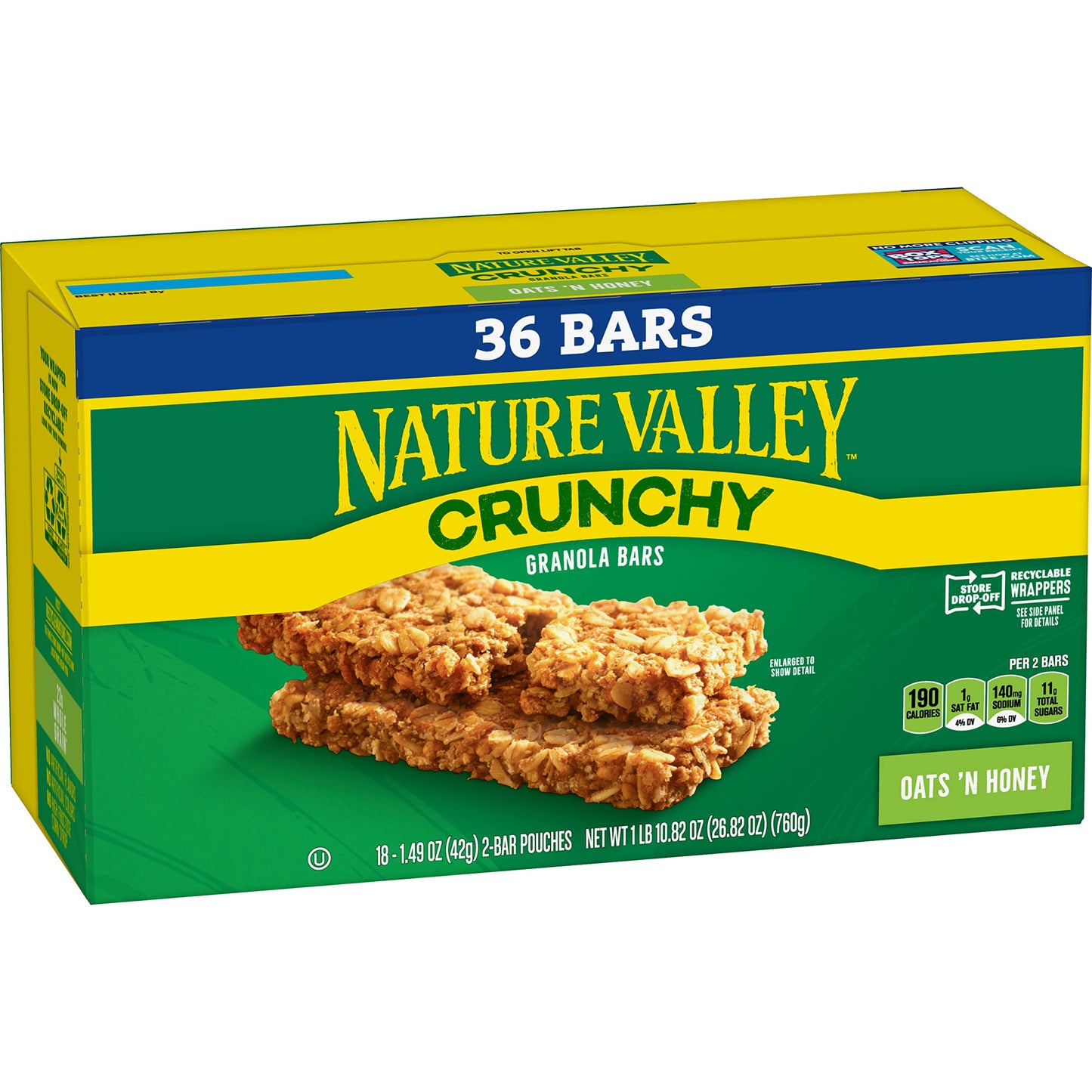 36 Pack Nature Valley Crunchy Granola Bars