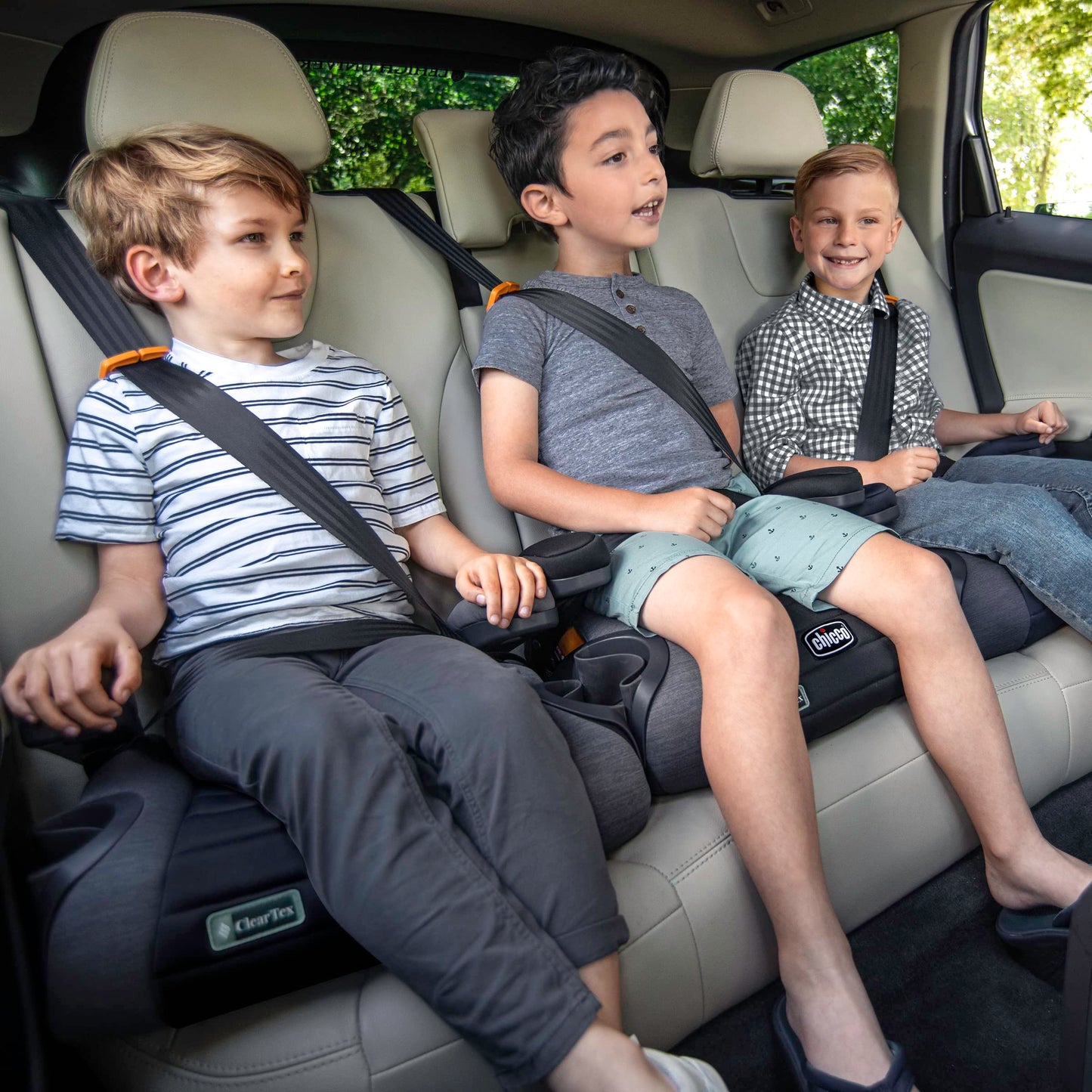 Chicco GoFit ClearTex Backless Booster Seat