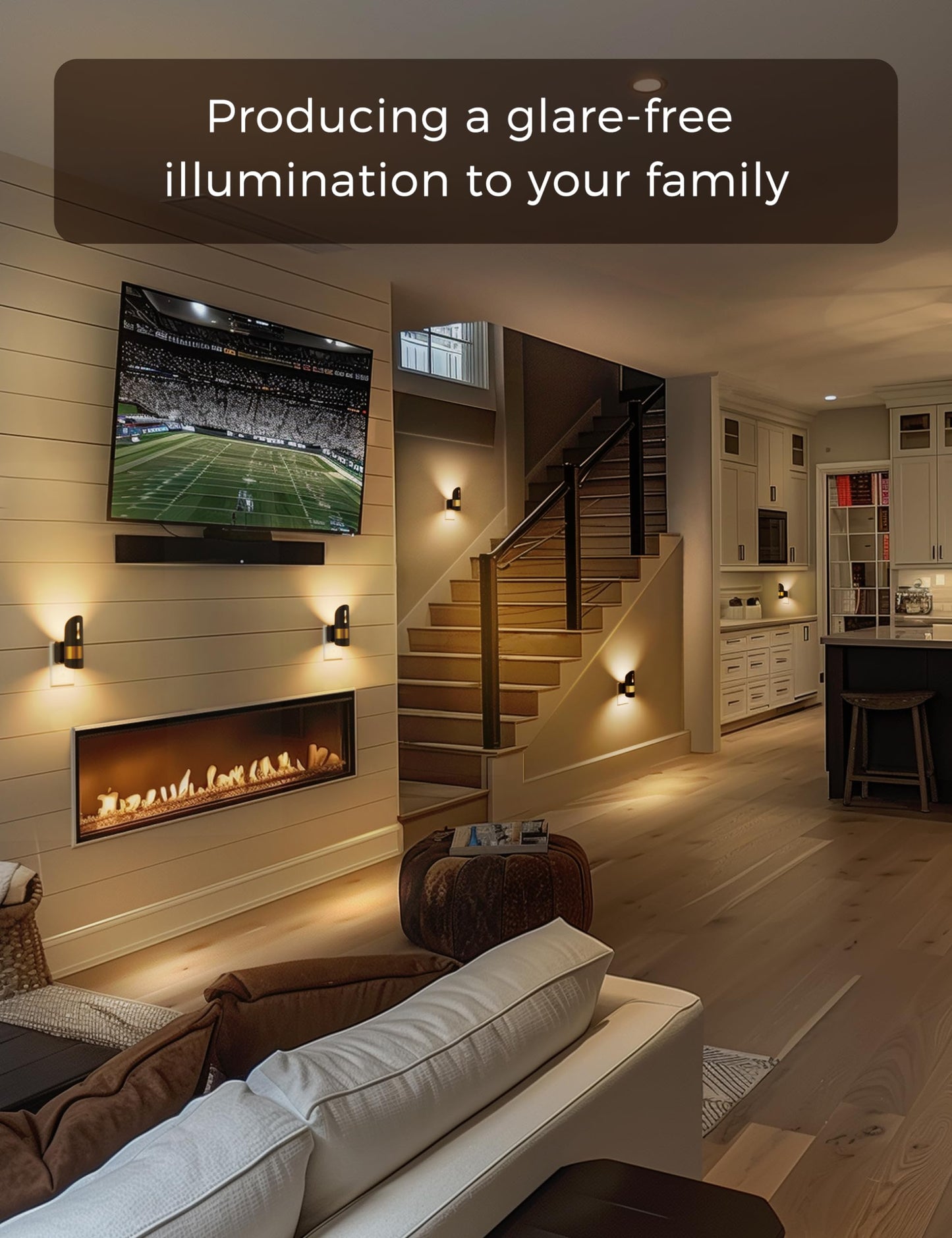 2 Pack Dimmable LED Night Lights with Sensor