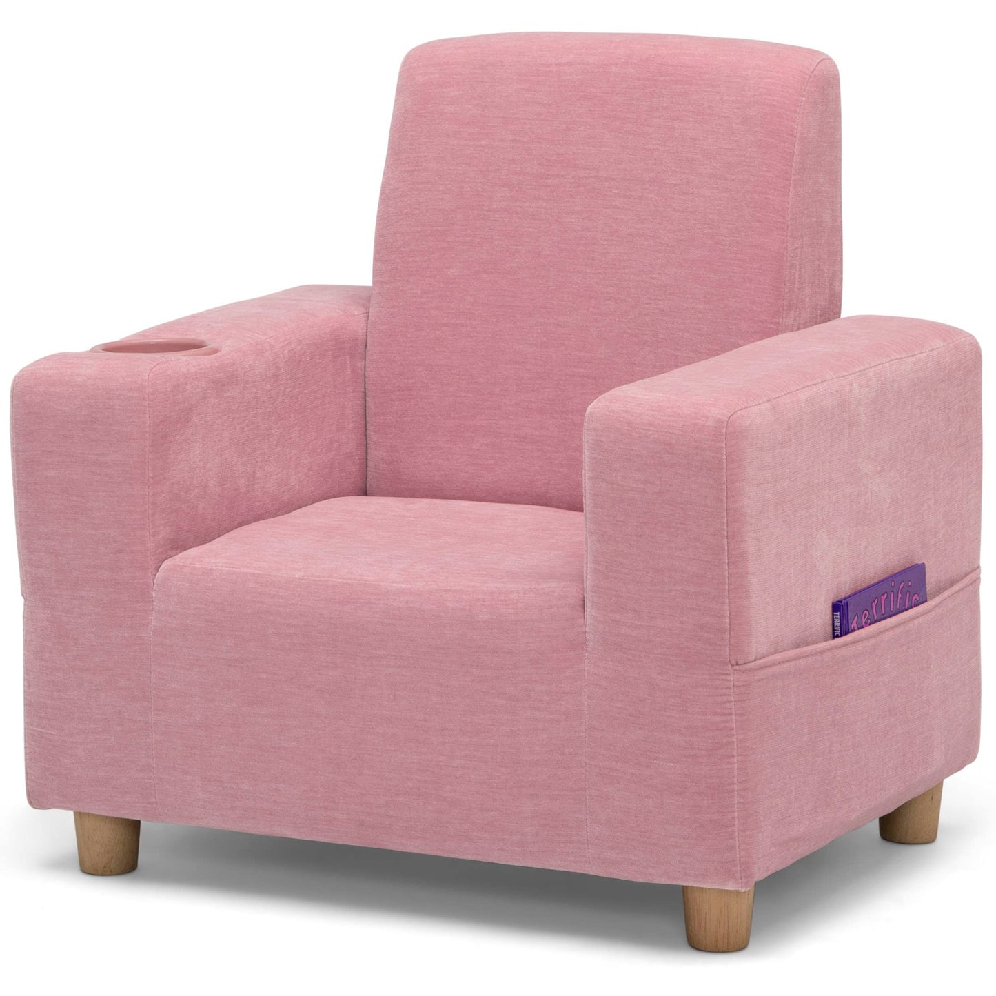 GAP GapKids Upholstered Chair, Blush