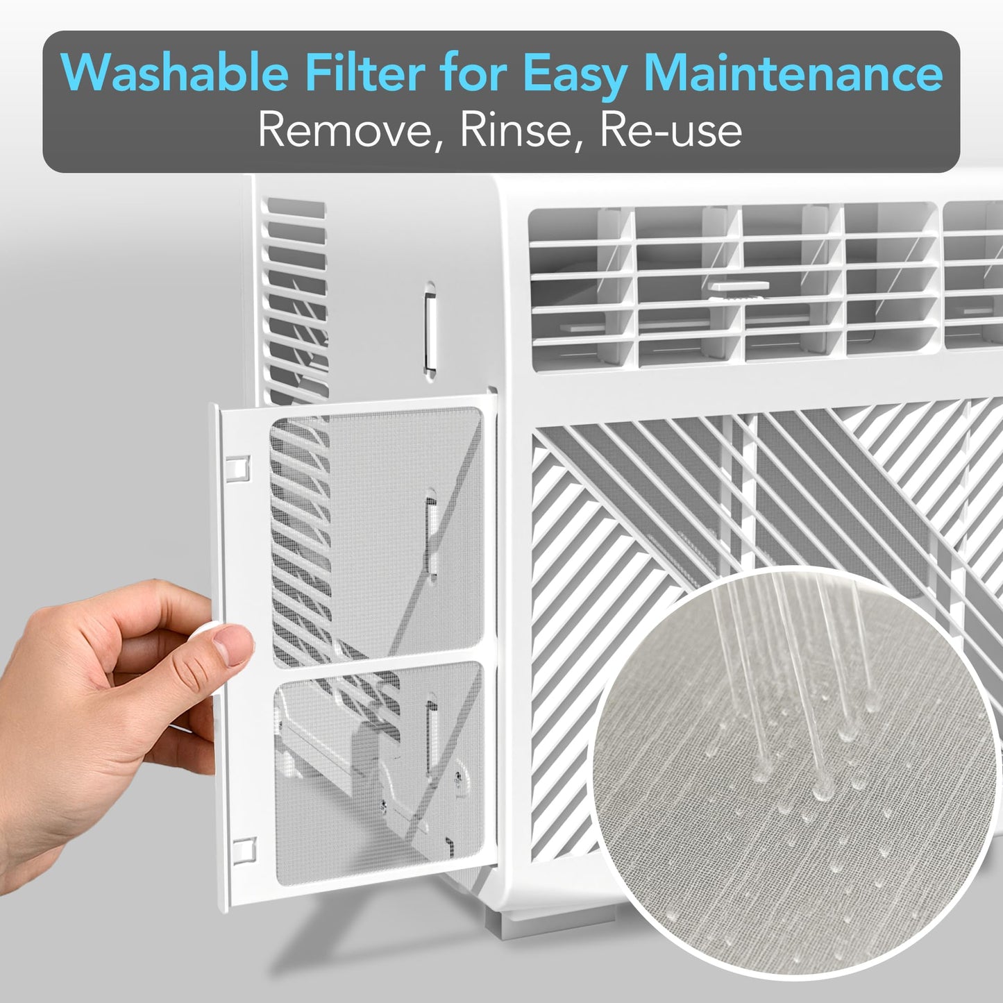 5000 BTU Comfort Zone Window Air Conditioner