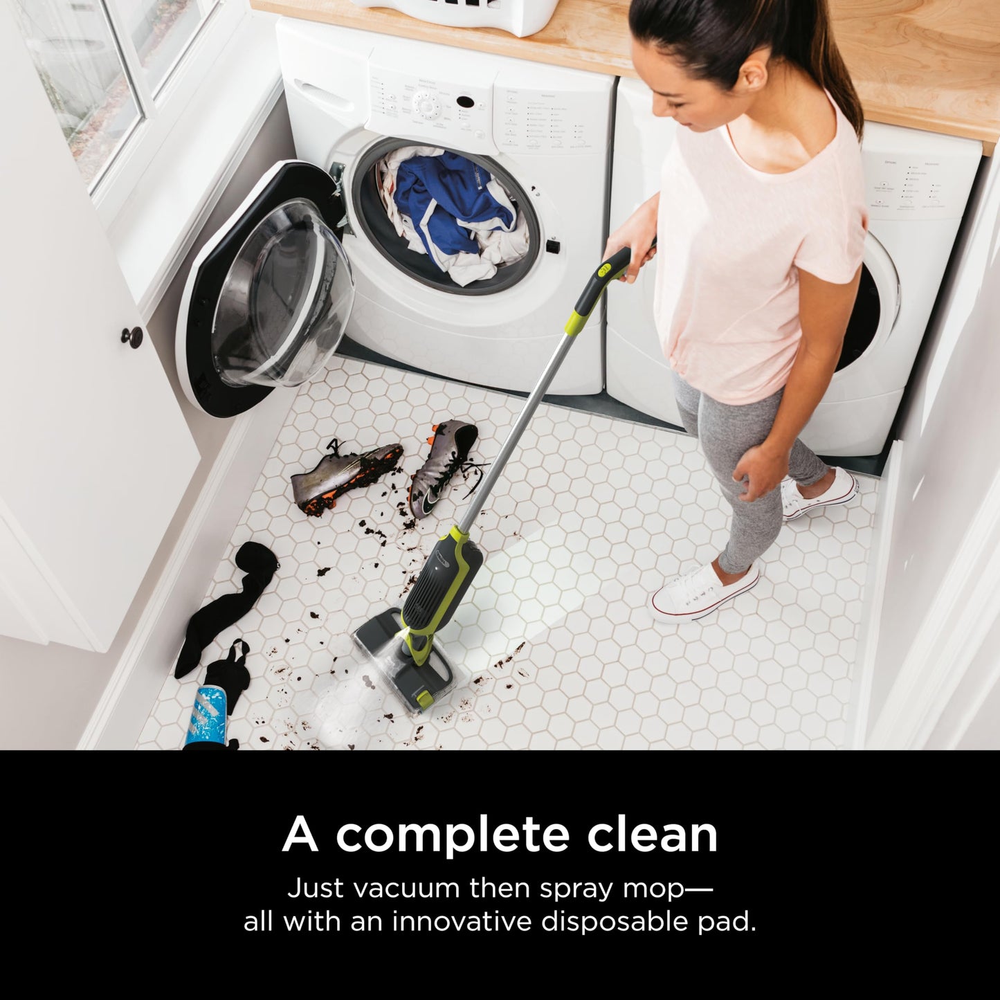 Shark Cordless Hard Floor Vacuum Mop with Pads