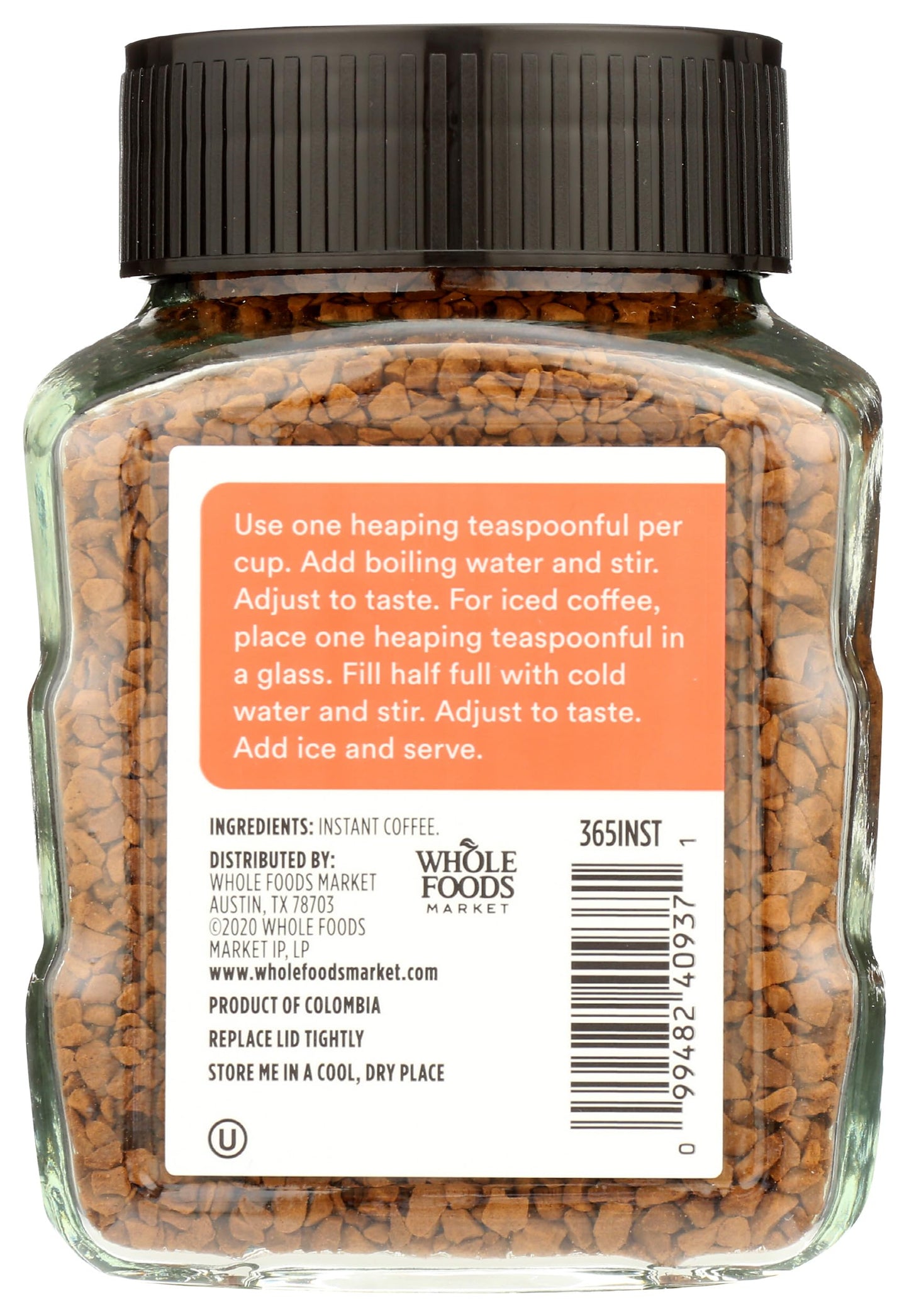 Instant Coffee 365 by Whole Foods Market 3.5oz