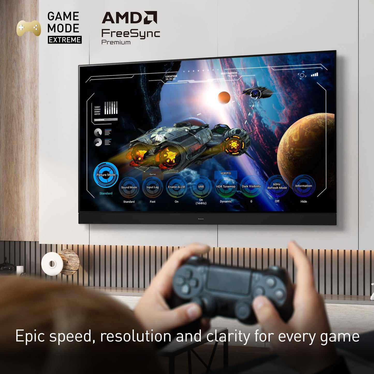 55-inch Panasonic Mini LED 4K Smart TV