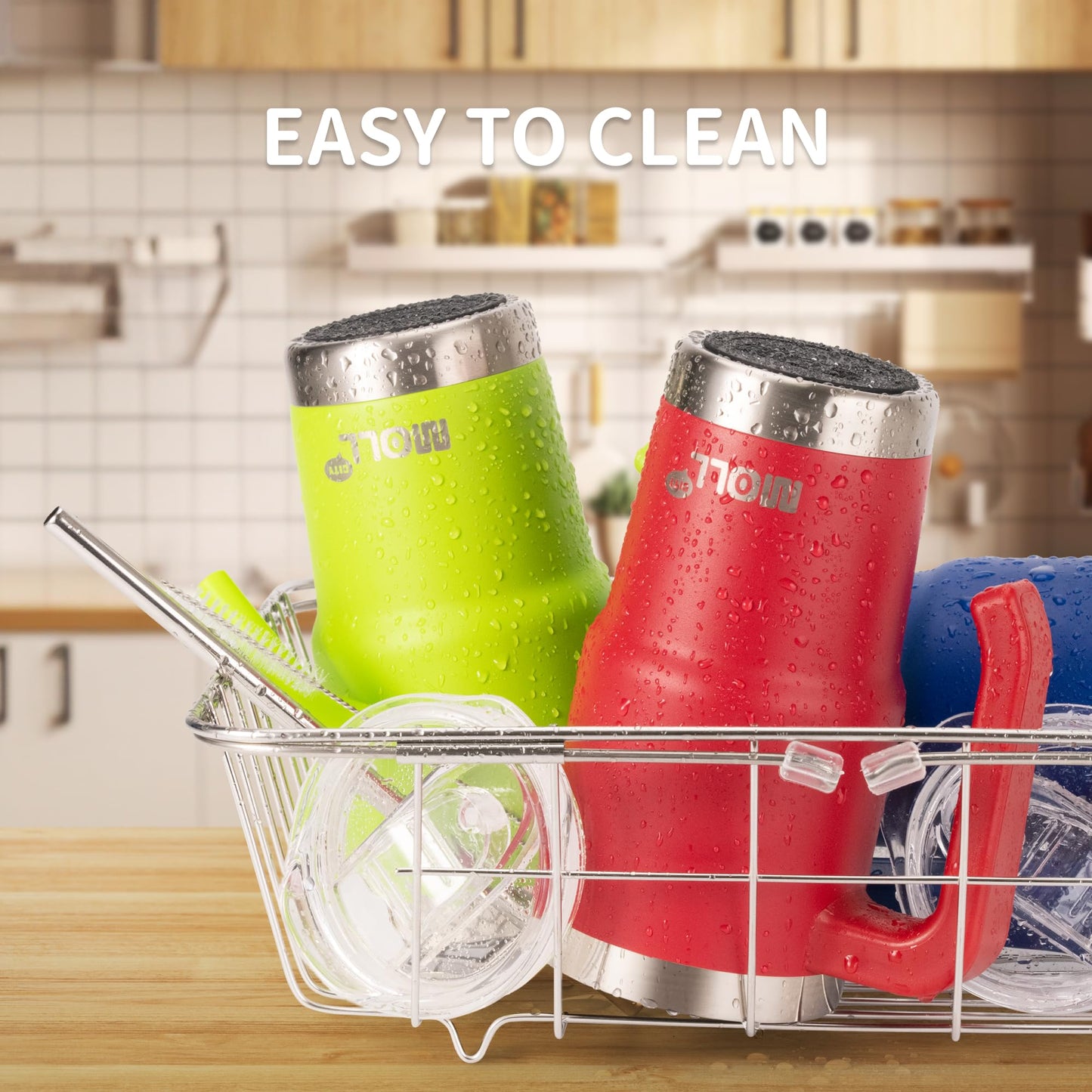 16 oz Insulated Stainless Steel Tumbler with Handle