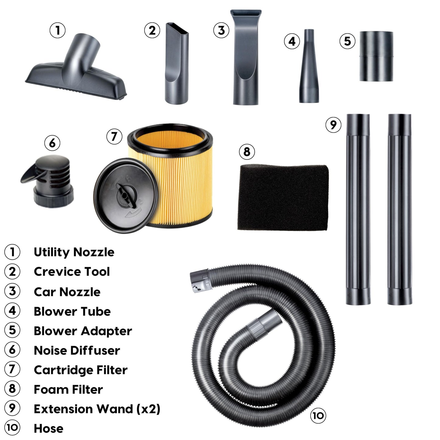Vacmaster 12-Gallon Wet/Dry Vacuum with Blower