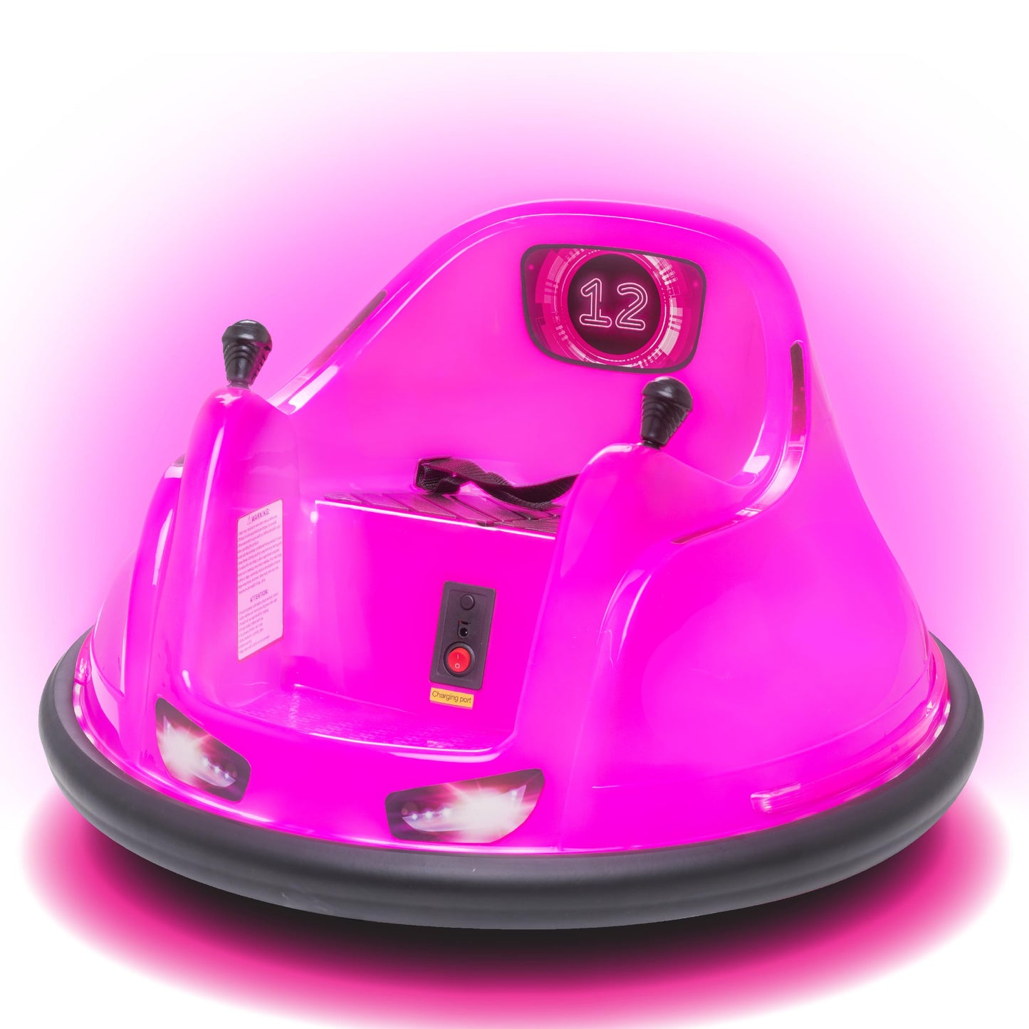 Flybar 6V Glow Bumper Car for Kids